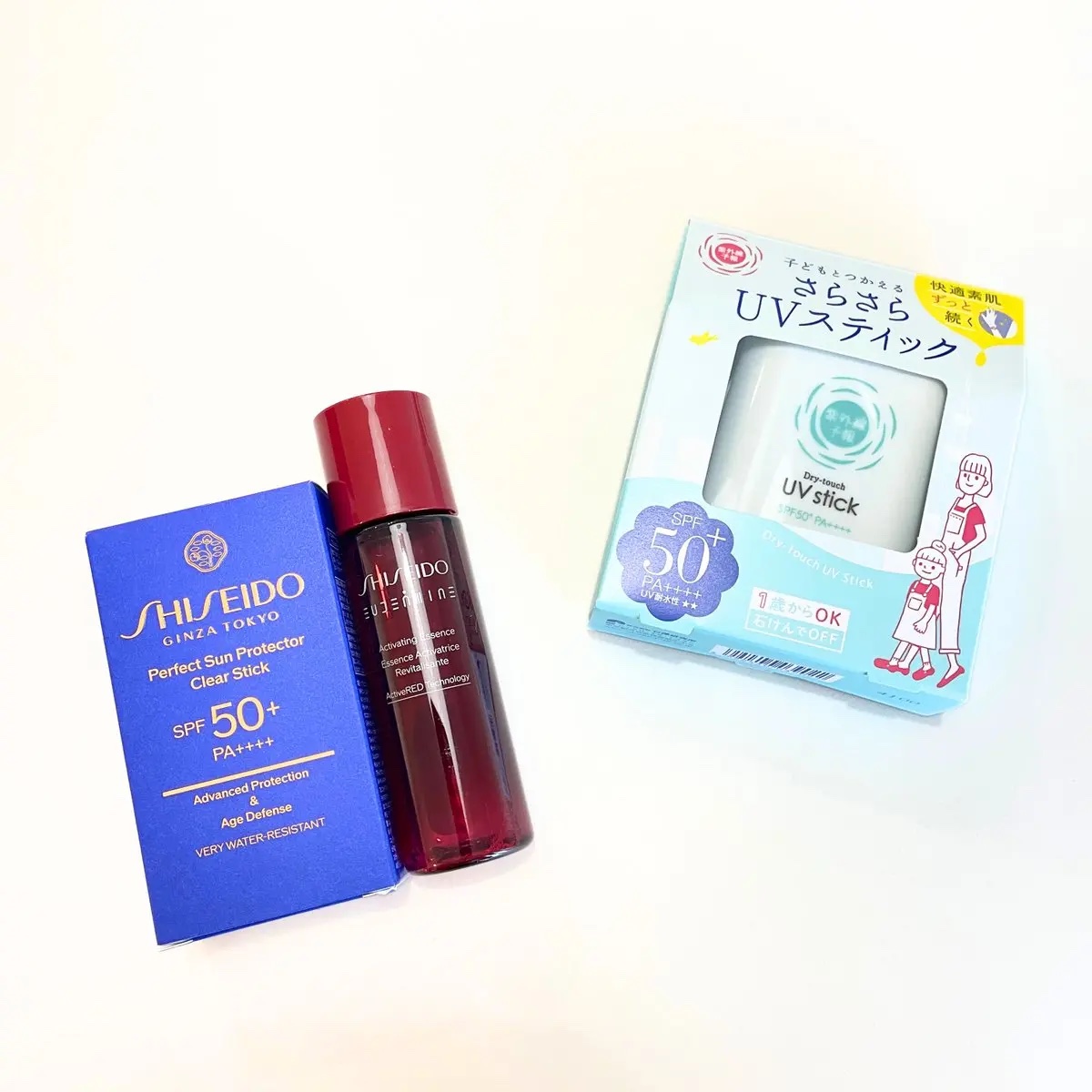 SHISEIDO パーフェクト サン プロテクター スティック/SHISEIDO/日焼け止め・UVケアを使ったクチコミ（1枚目）
