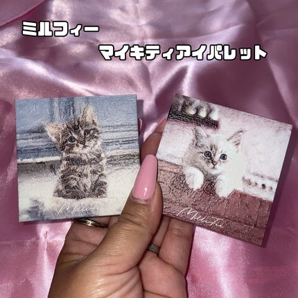 マイキティアイパレット/MilleFée/アイシャドウパレットを使ったクチコミ(2枚目)