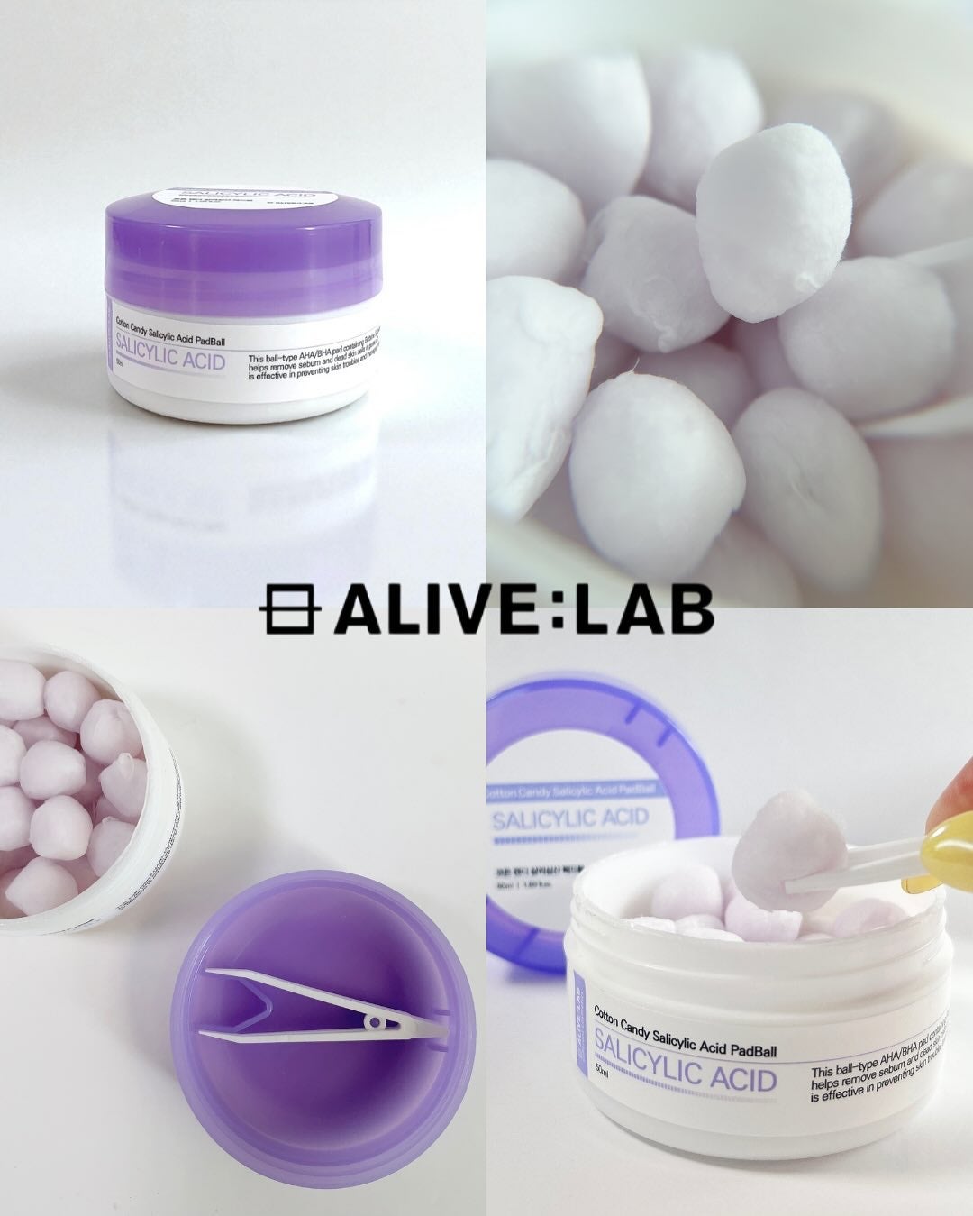 COTTON CANDY BALL/Alive:Lab/その他スキンケアを使ったクチコミ(4枚目)