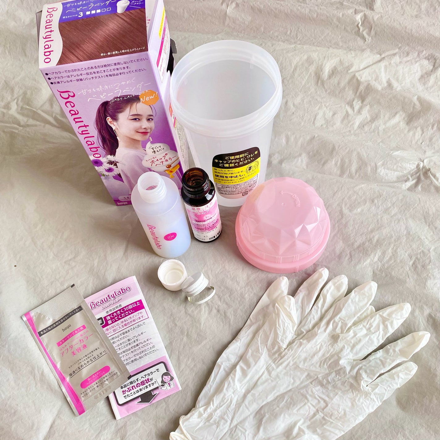 ホイップヘアカラー/ビューティラボ/ヘアカラーを使ったクチコミ(7枚目)