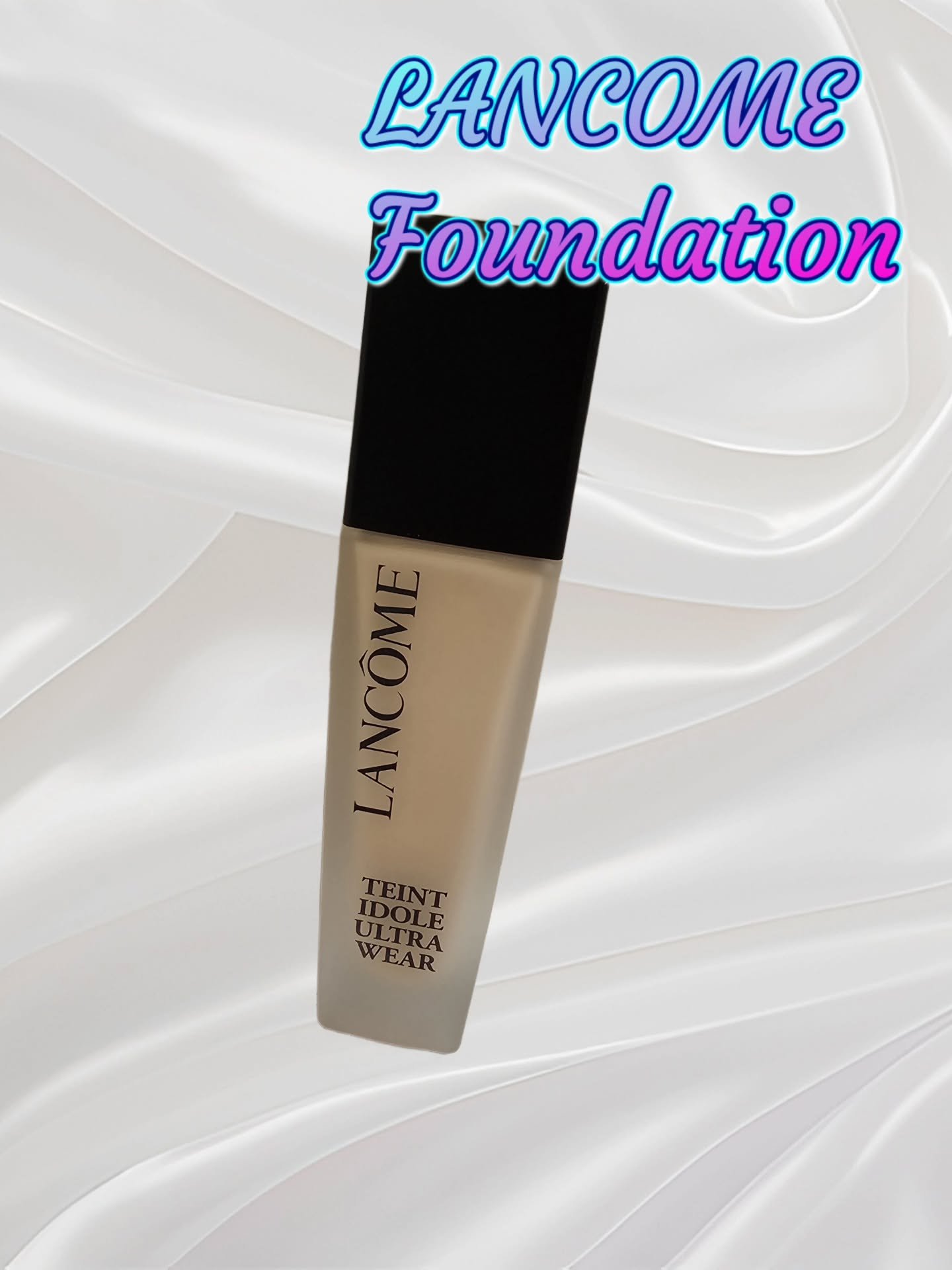 タンイドル ウルトラ ウェア リキッド N/LANCOME/リキッドファンデーションを使ったクチコミ（1枚目）