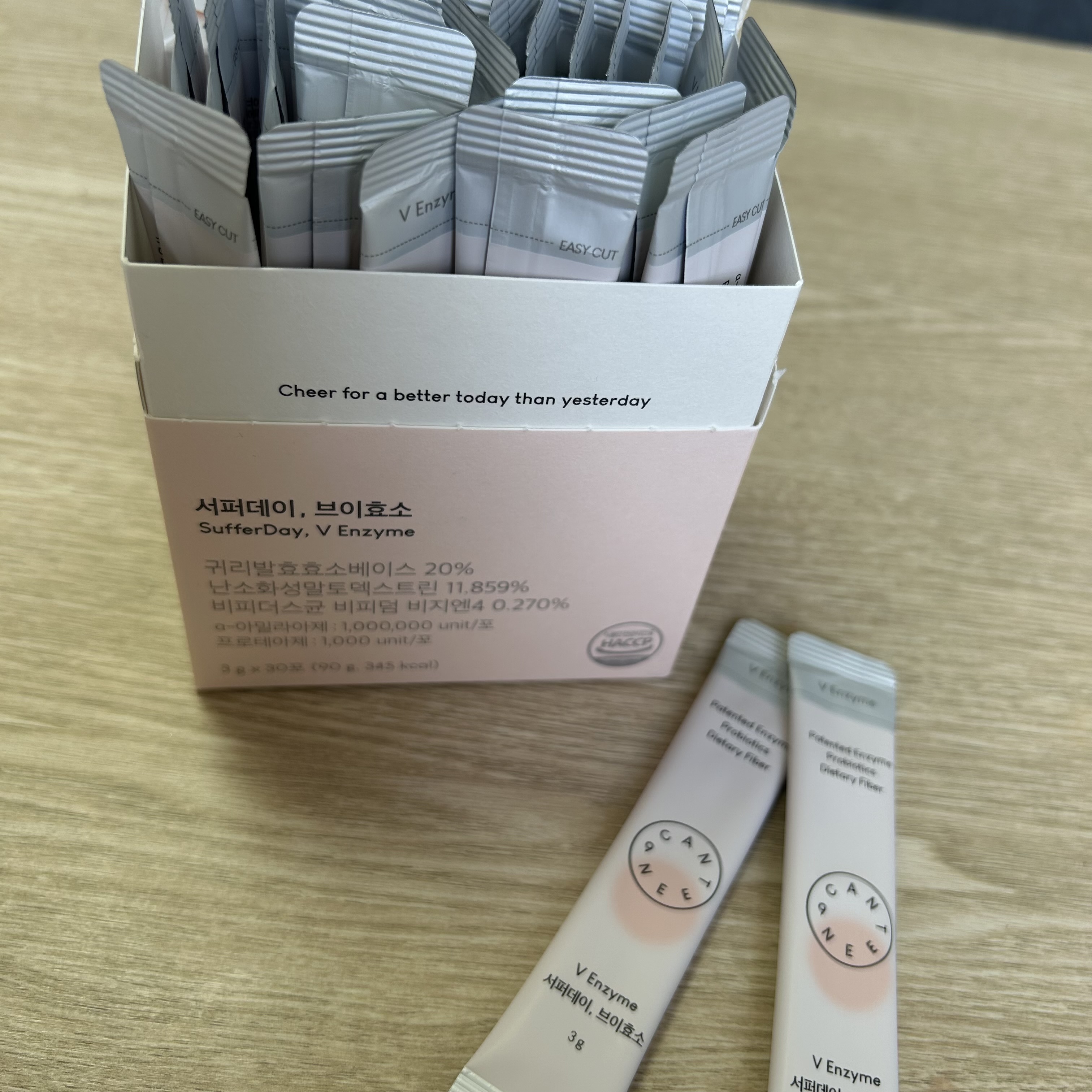 サファーデイ V酵素/canteen9/ボディサプリメントを使ったクチコミ（2枚目）