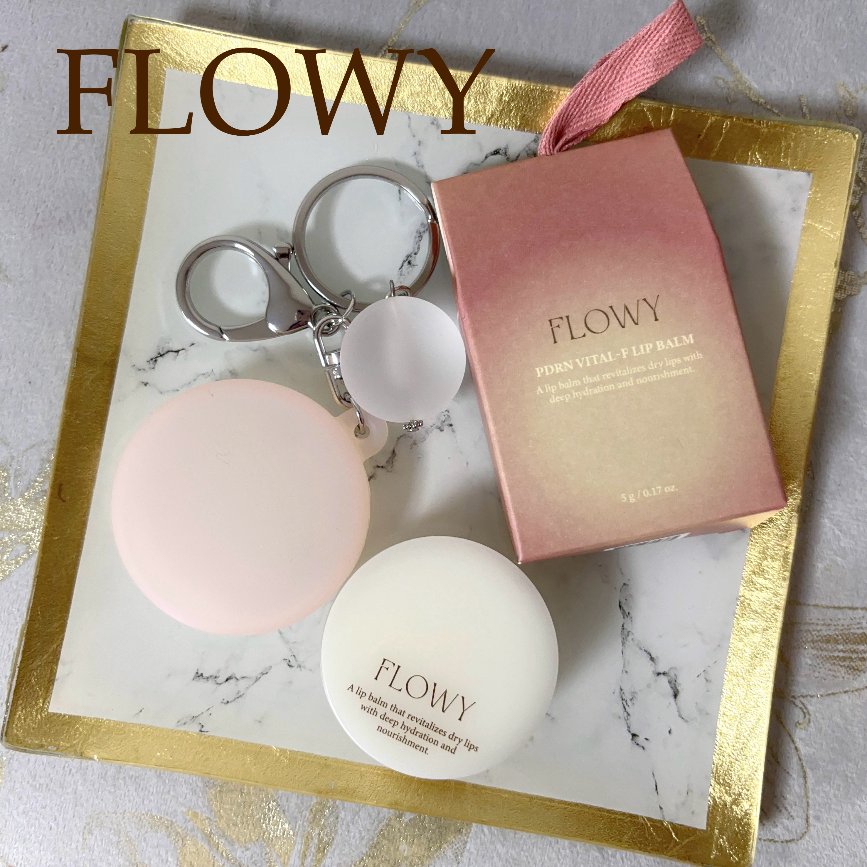 PDRNバイタルFリップバーム/FLOWY/リップバームを使ったクチコミ（1枚目）