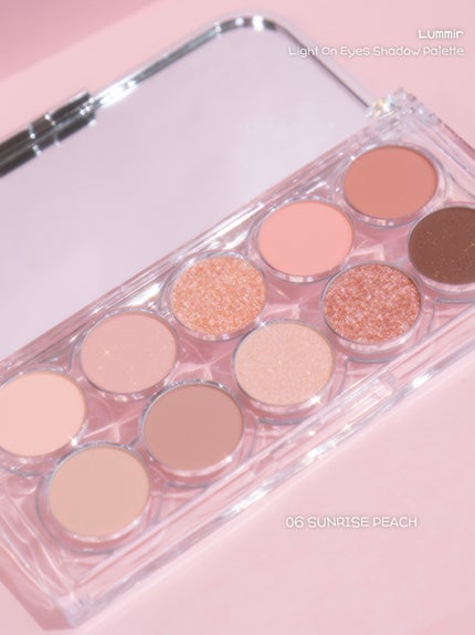 ライトオンアイズシャドウパレット/ルミル/アイシャドウパレットを使ったクチコミ(4枚目)