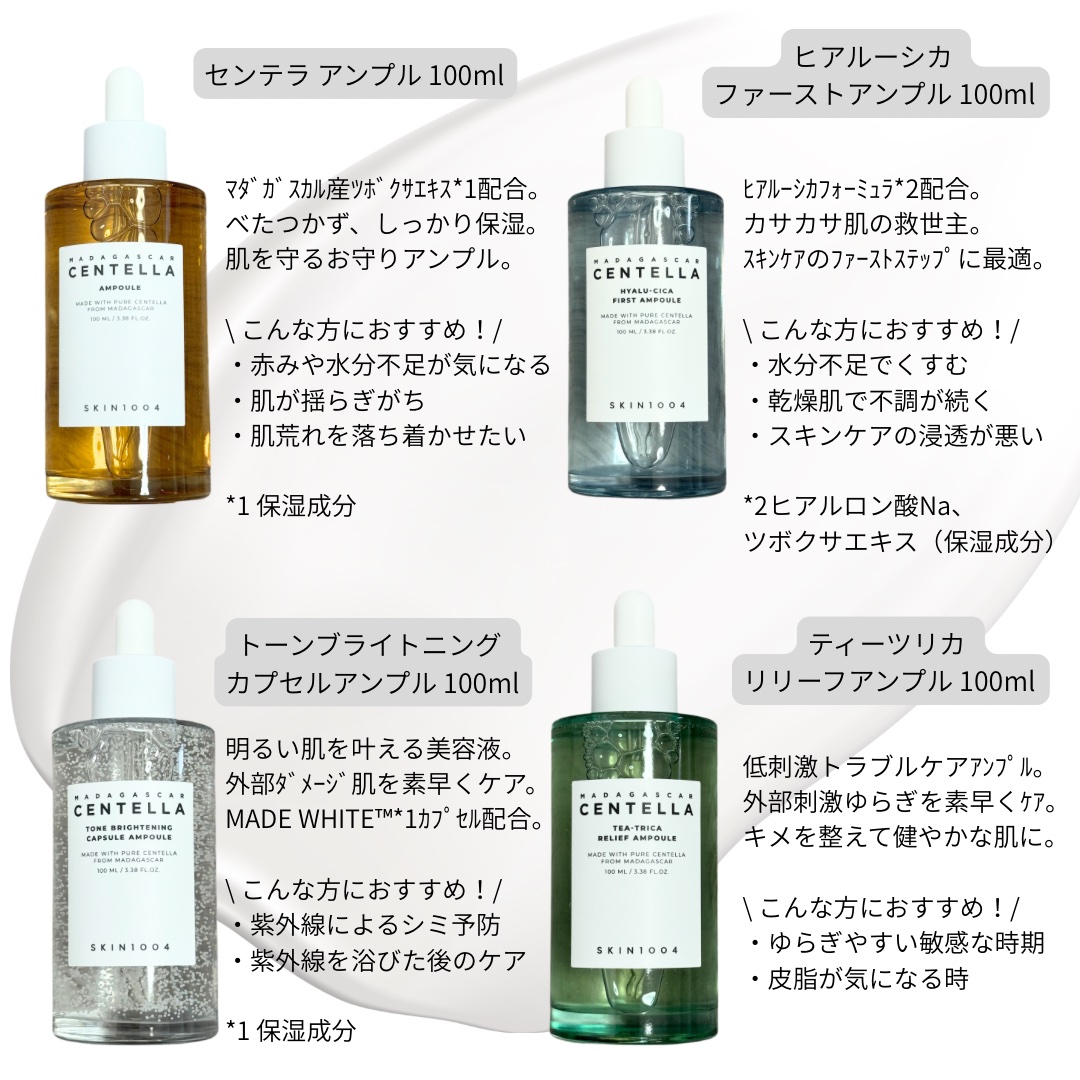 センテラ アンプル/SKIN1004/美容液を使ったクチコミ（2枚目）