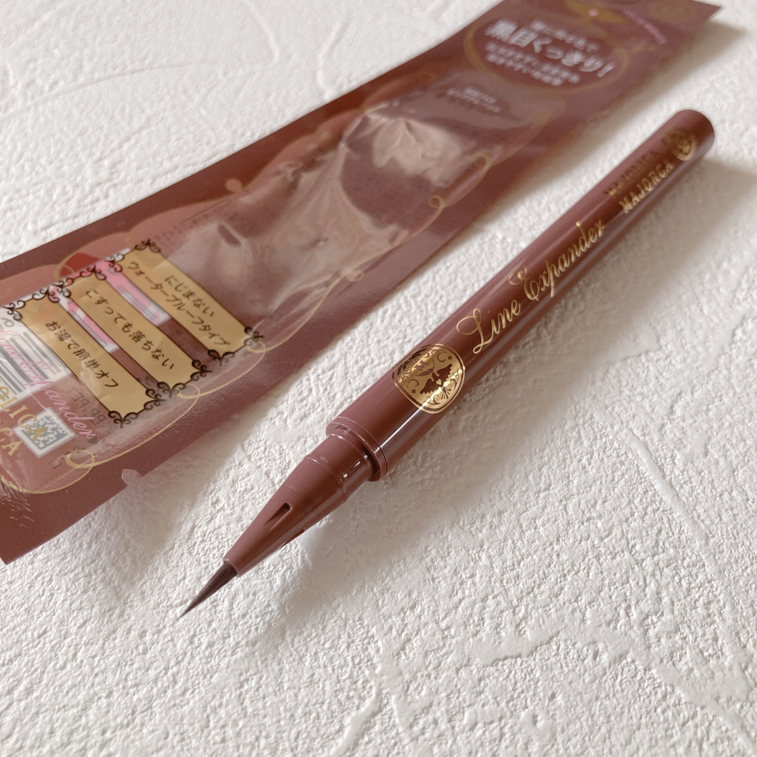 ラインエキスパンダー /MAJOLICA MAJORCA/リキッドアイライナーを使ったクチコミ（2枚目）