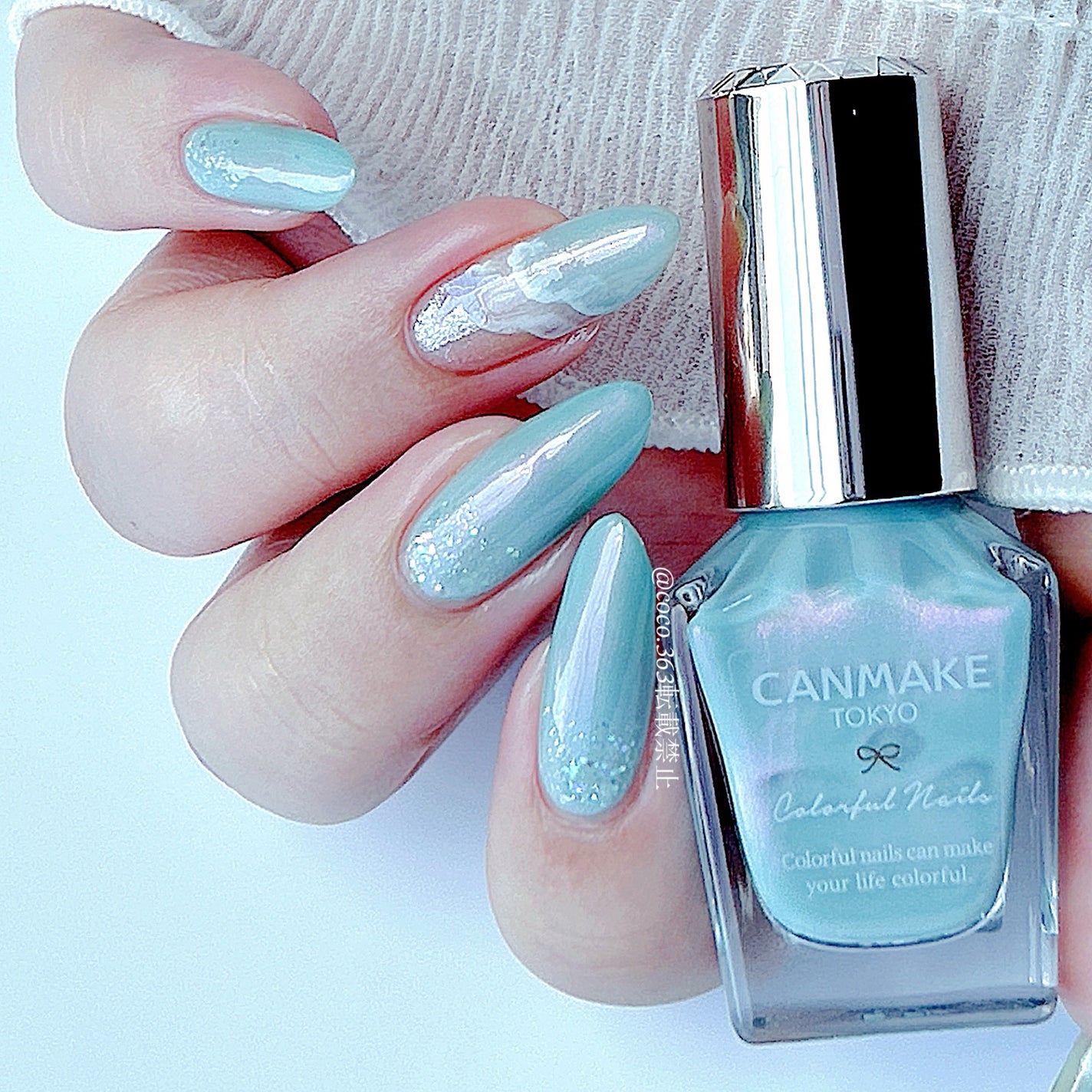 カラフルネイルズ/キャンメイク/マニキュアを使ったクチコミ(5枚目)