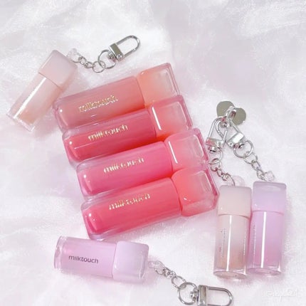 デューステインシアーリップグロス/Milk Touch/リップグロスを使ったクチコミ(2枚目)