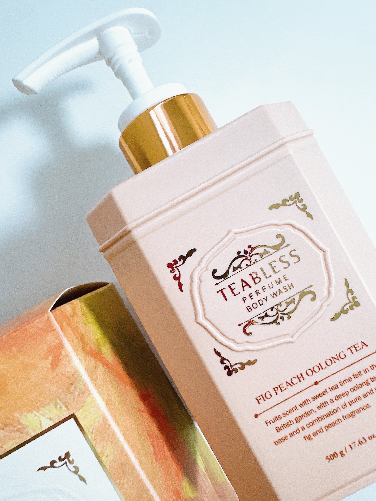 フィグピーチウーロンティーパフュームボディローション/TEABLESS/ボディローションを使ったクチコミ（2枚目）