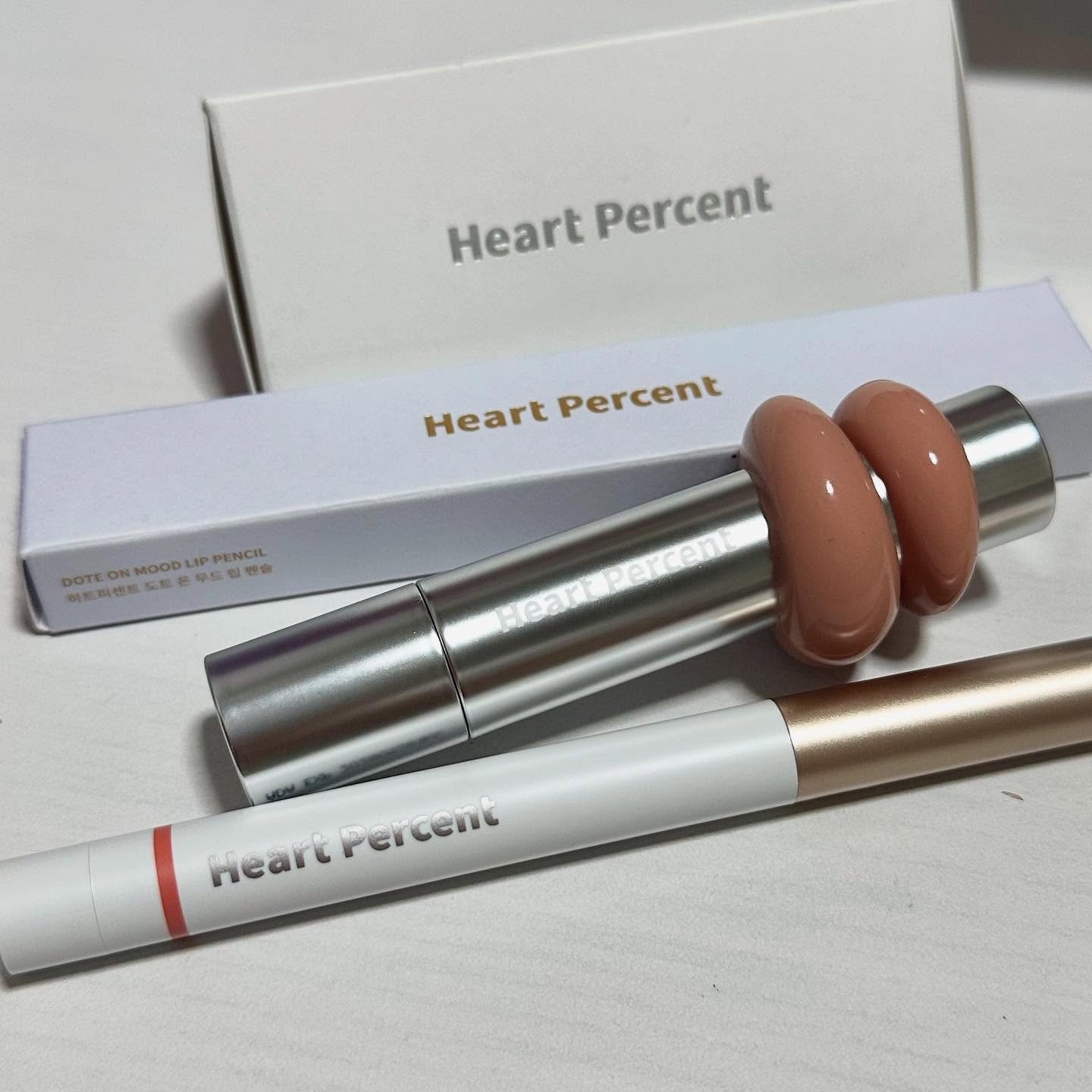 ドットオンムードリップペンシル/Heart Percent/リップライナーを使ったクチコミ（3枚目）