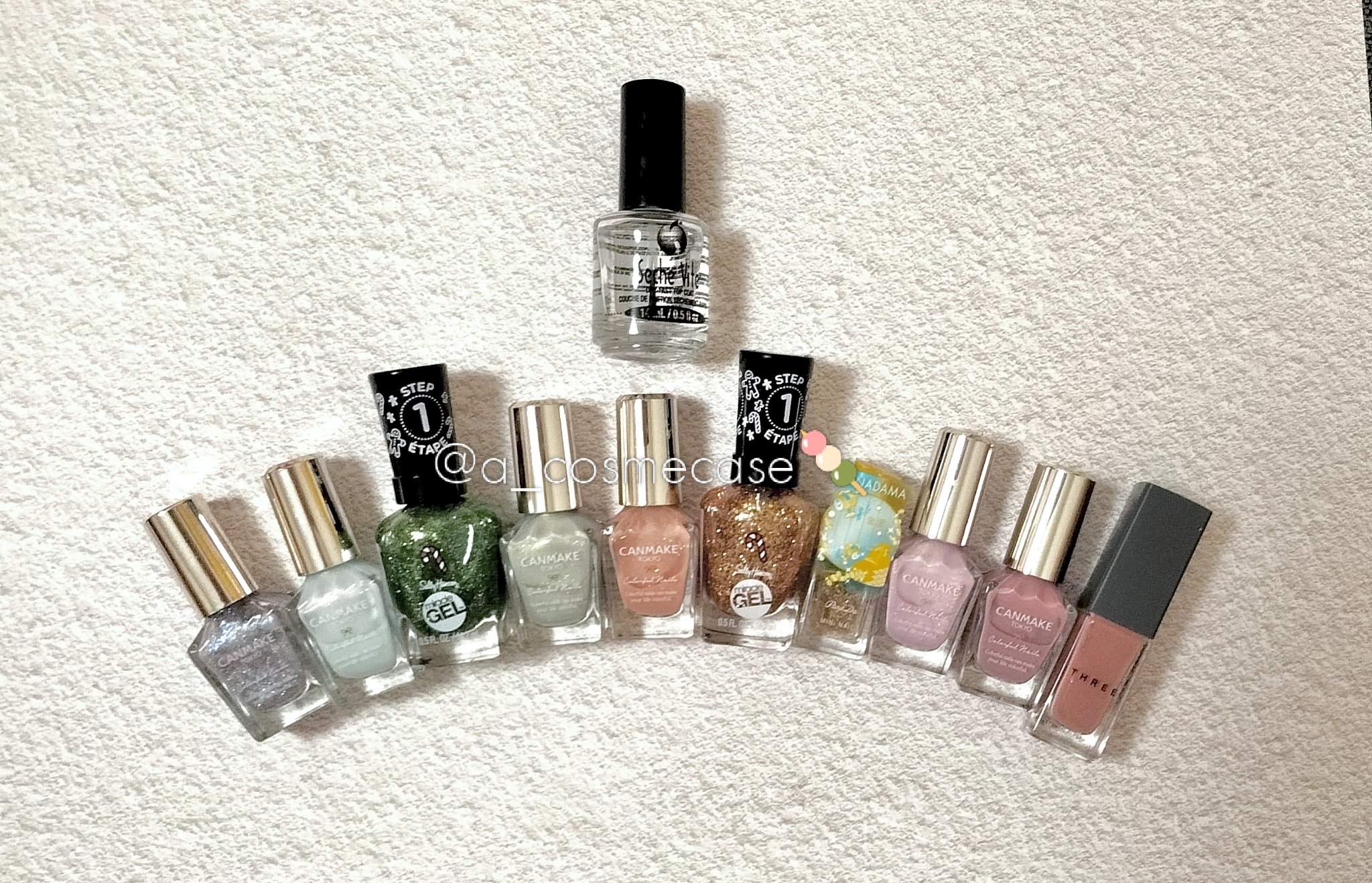 カラフルネイルズ/キャンメイク/マニキュアを使ったクチコミ（3枚目）