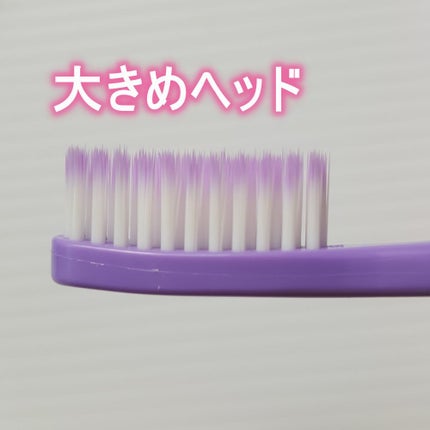 EUTHYMOL レギュラー歯ブラシのクチコミ「EUTHYMOL
パープルホワイトニング トゥースブラッシュ 普通タイプ
100年以上.....」(2枚目)