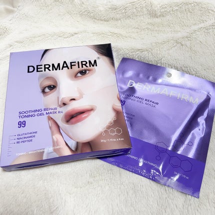 ダーマファーム スージングリペア トーニングゲルマスクのクチコミ「*
*
________________
DERMAFIRM
・SOOTHING .....」(1枚目)