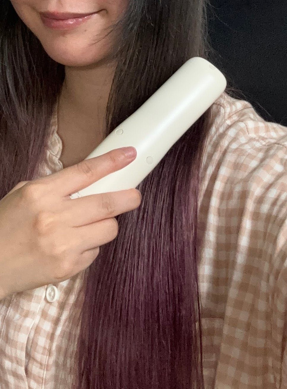 充電式 スタイリング ヒーターブラシ/FESTINO/ヒートブラシを使ったクチコミ(1枚目)