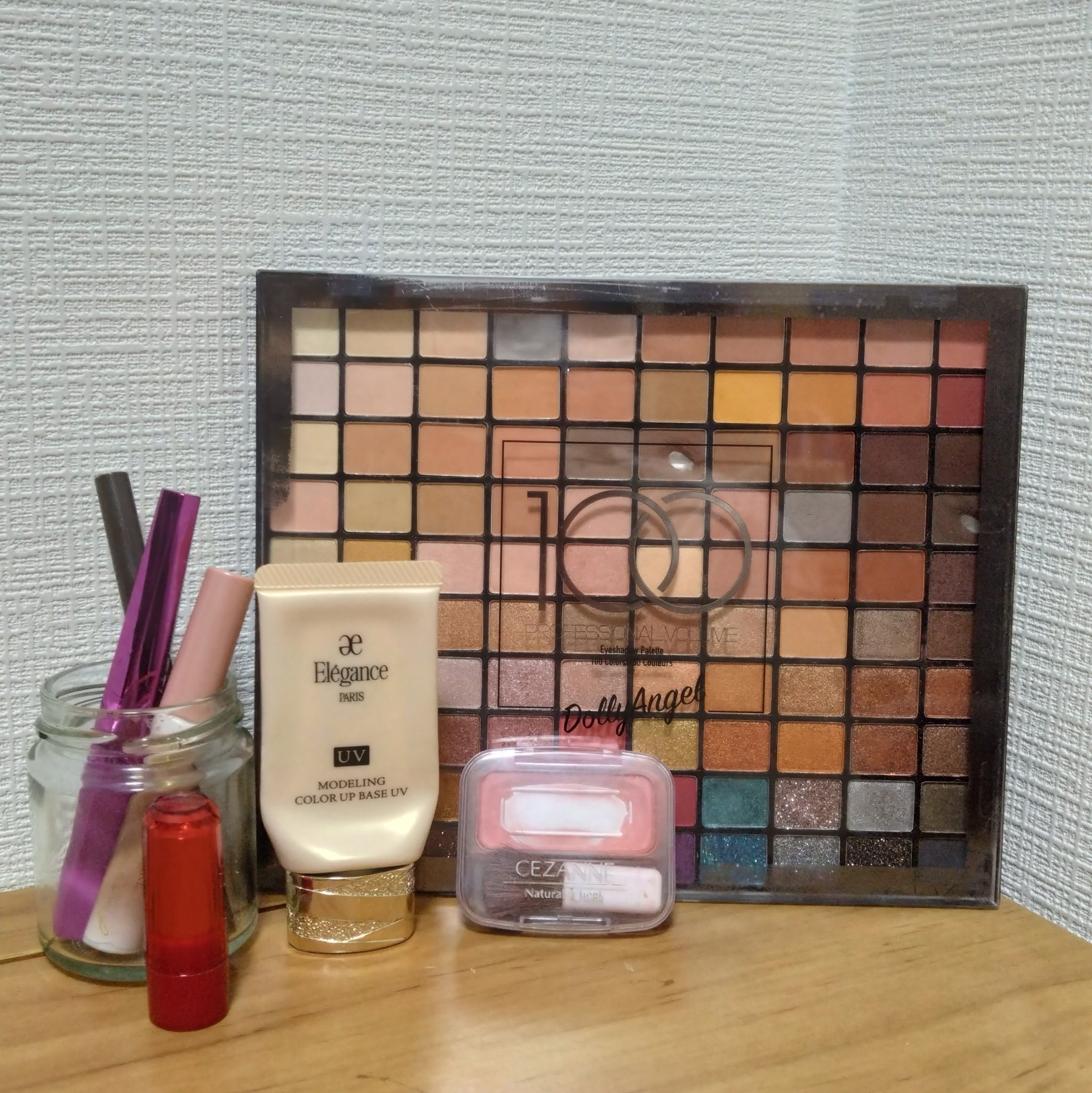 プロフェッショナルボリューム100カラー/Dolly Angel/アイシャドウパレットを使ったクチコミ（1枚目）