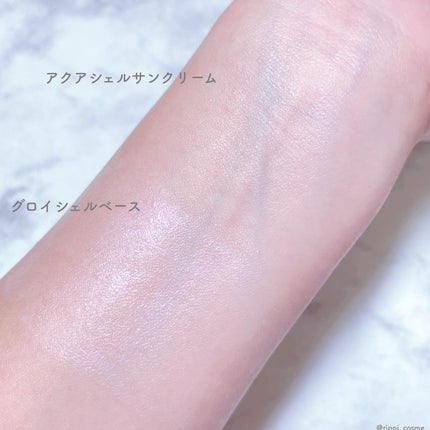 アクアシェルサンクリーム/dasique/日焼け止め・UVケアを使ったクチコミ(4枚目)