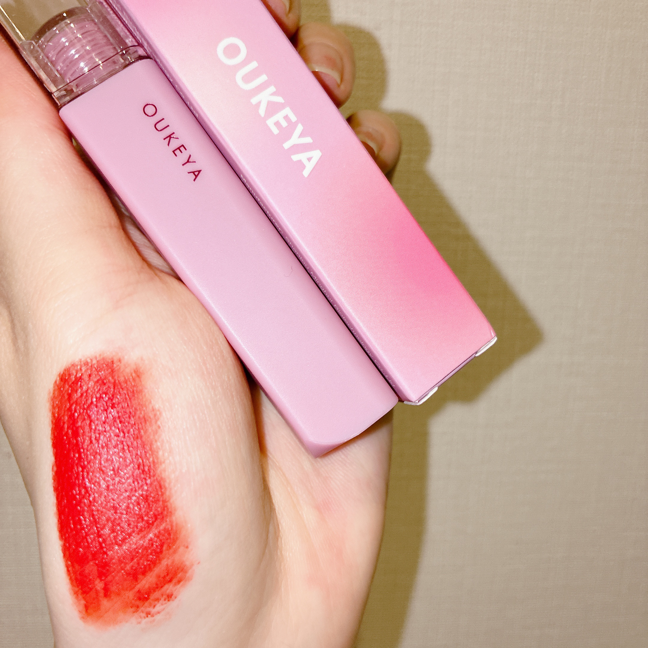 新フォーミュラマットリップ/OUKEYA/口紅を使ったクチコミ（1枚目）