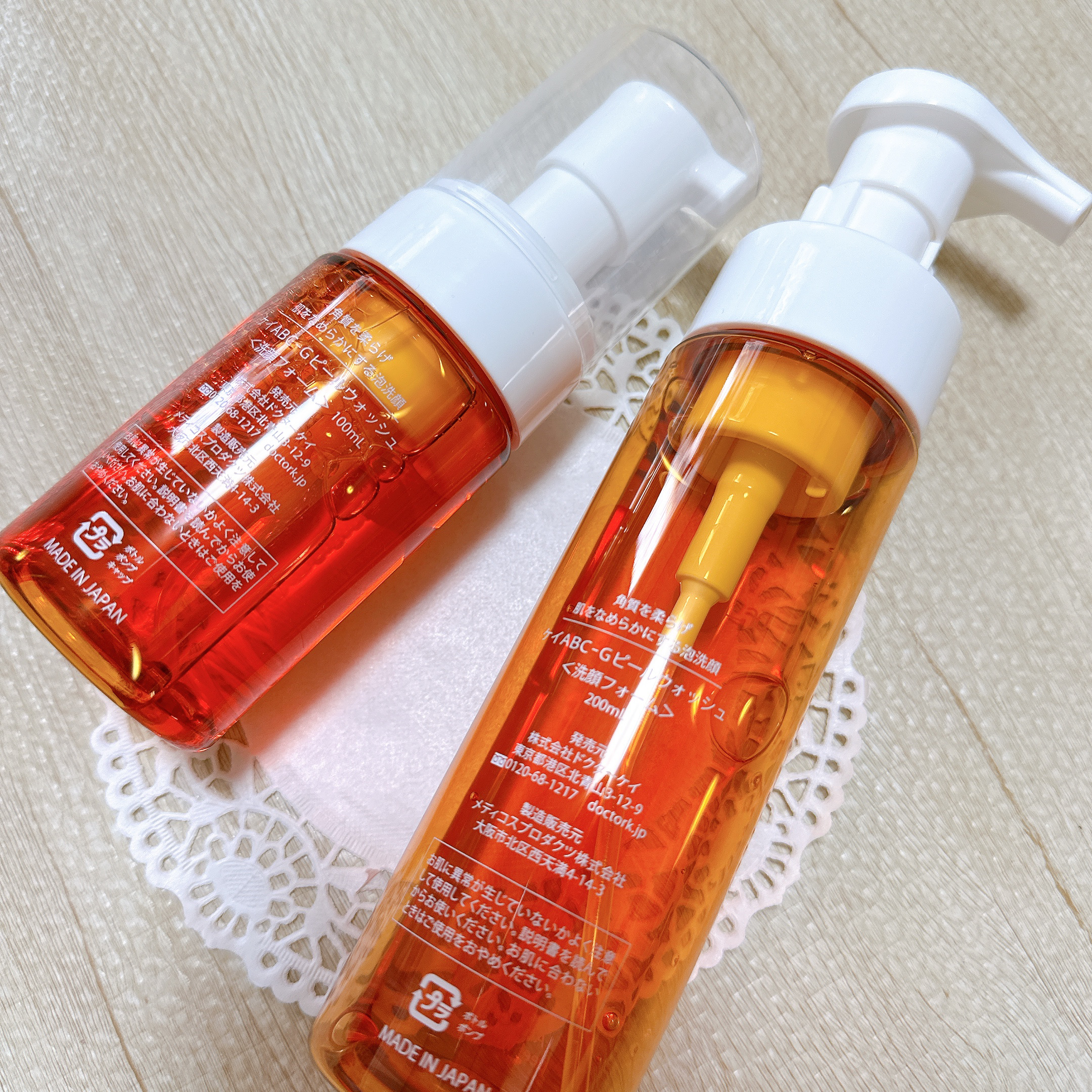 ABC-Gピールウォッシュ/ドクターケイ/泡洗顔を使ったクチコミ（3枚目）