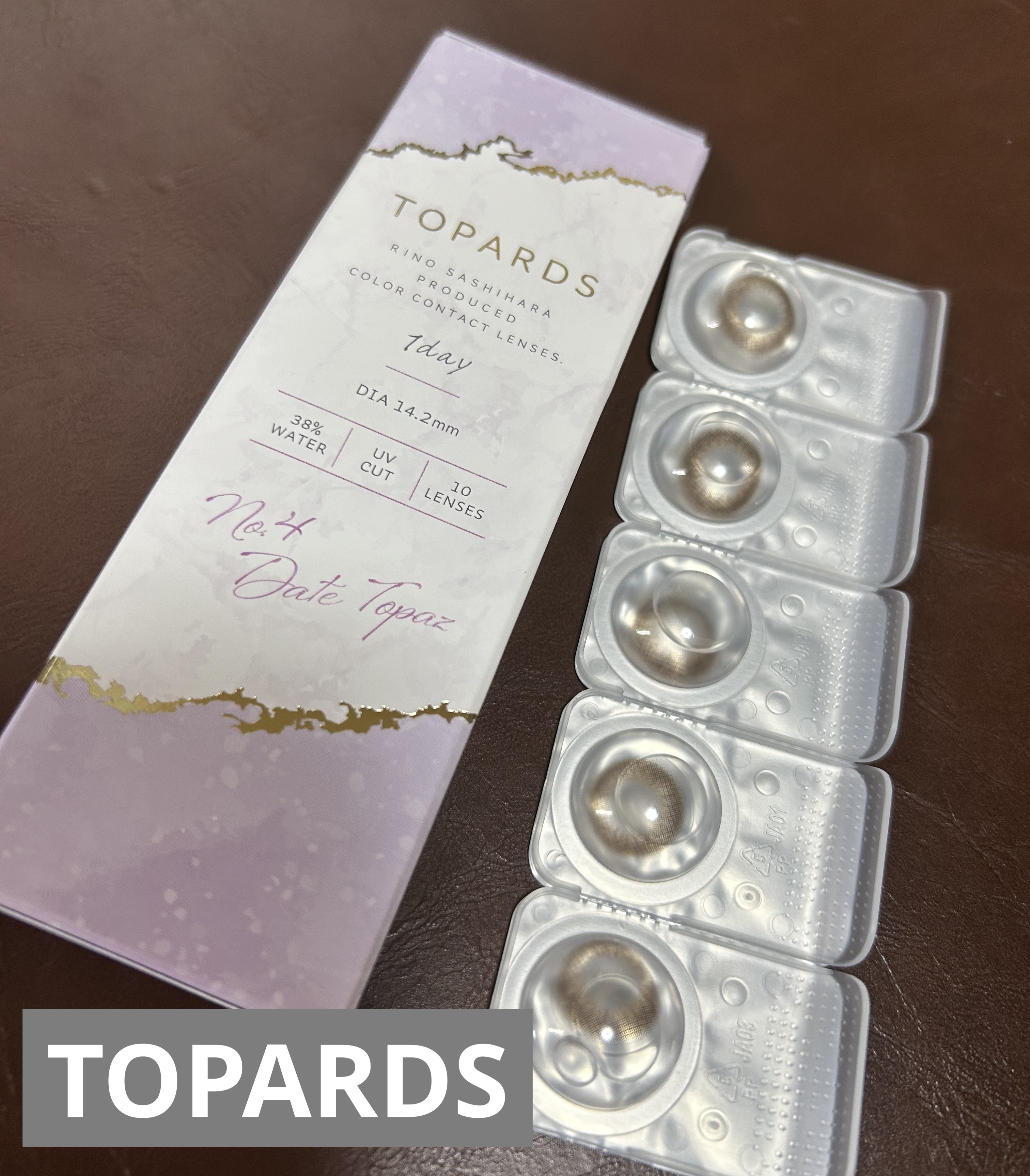 TOPARDS 1day/TOPARDS/ワンデー（１DAY）カラコンを使ったクチコミ（1枚目）