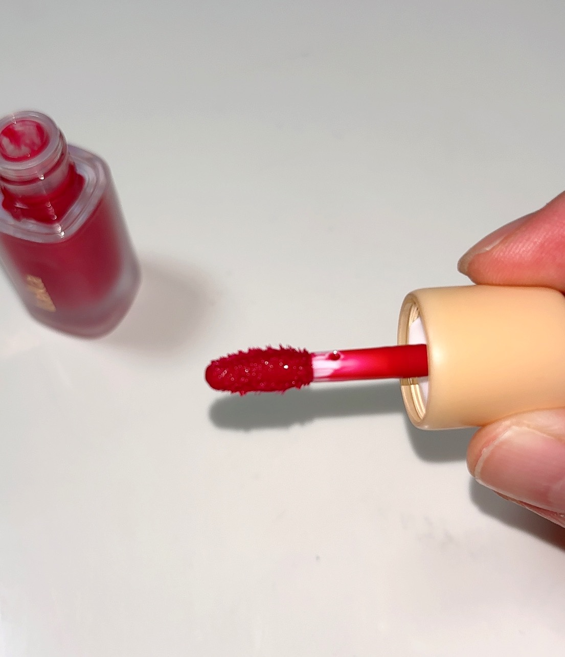 フルーティーグラムティント/Laka/リップティントを使ったクチコミ（3枚目）