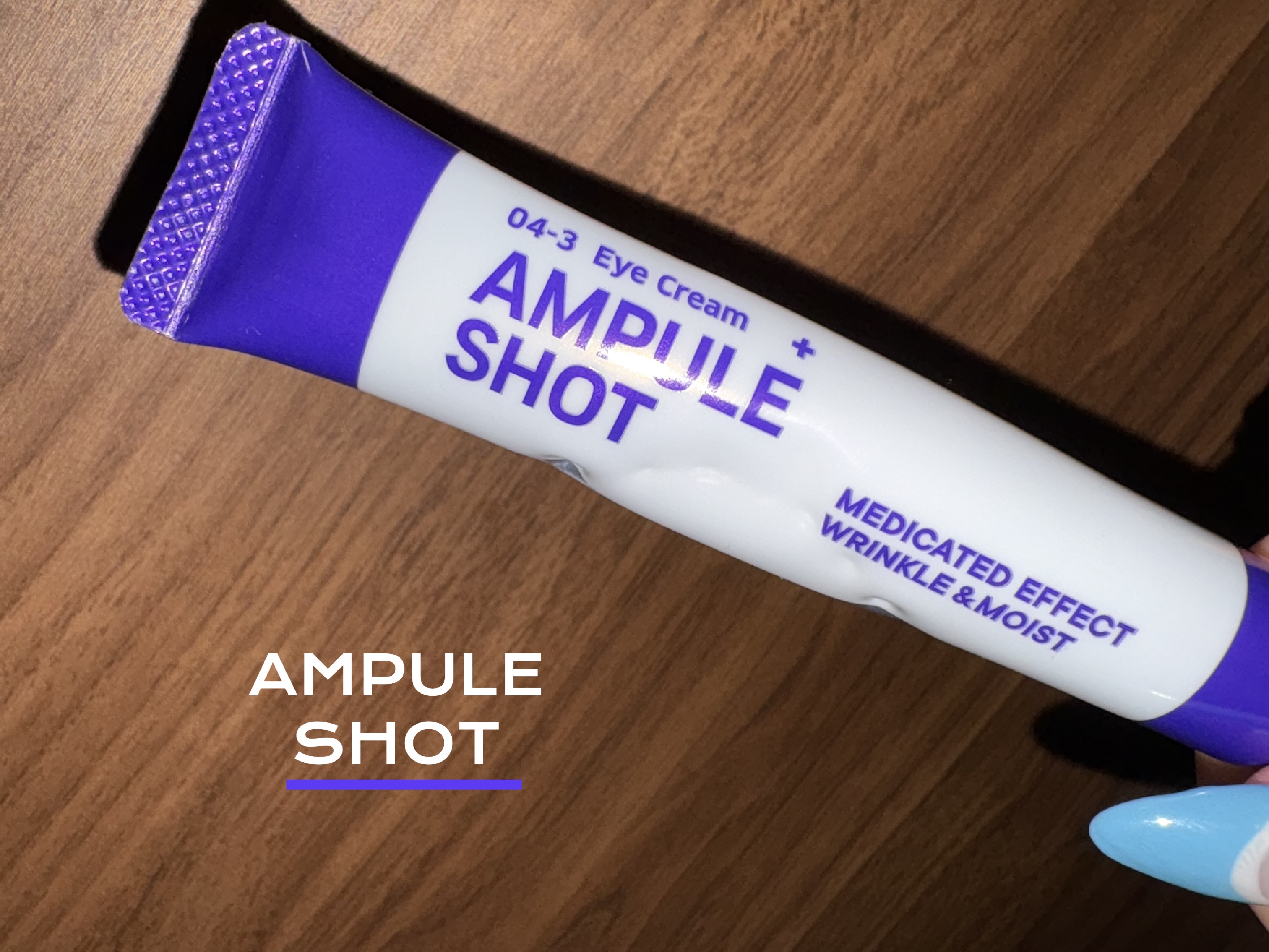 薬用 エフェクト リンクル＆モイスト アイクリーム/AMPULE SHOT/アイケア・アイクリームを使ったクチコミ（1枚目）