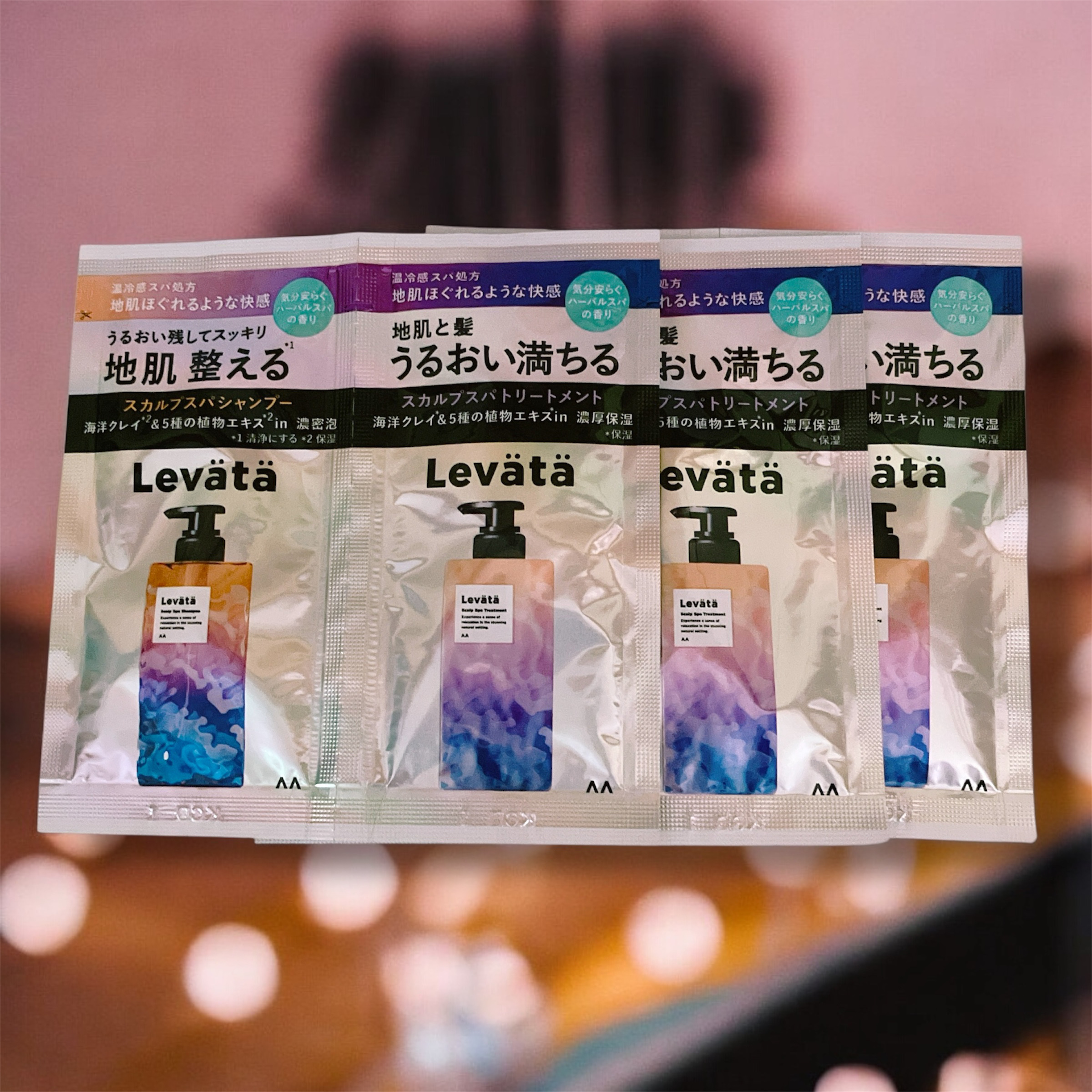 レバタ スカルプスパ シャンプー/トリートメント 1DAYトライアル（10ml+10g）/Levätä/市販シャンプーを使ったクチコミ（1枚目）