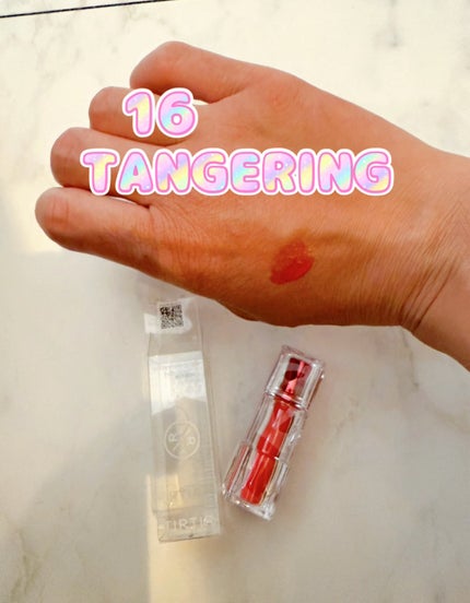 ウォーターリズムグロウティント/TIRTIR(ティルティル)/リップティントを使ったクチコミ(4枚目)