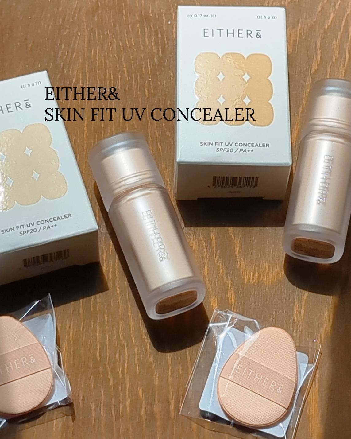 Skin Fit UV Concealer/EITHER＆/リキッドコンシーラーを使ったクチコミ（1枚目）