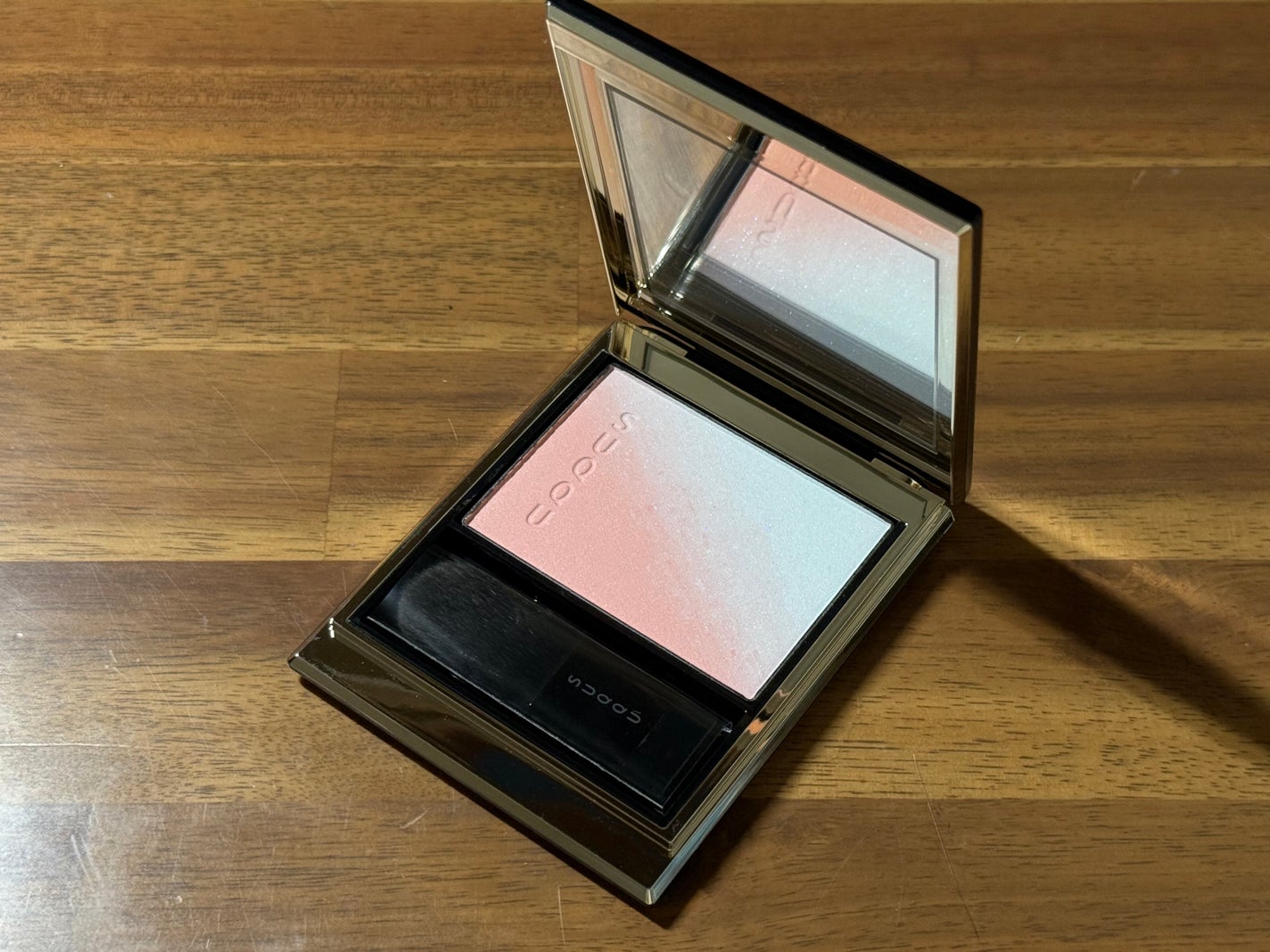 ブラーリング カラー ブラッシュ/SUQQU/パウダーチークを使ったクチコミ(2枚目)