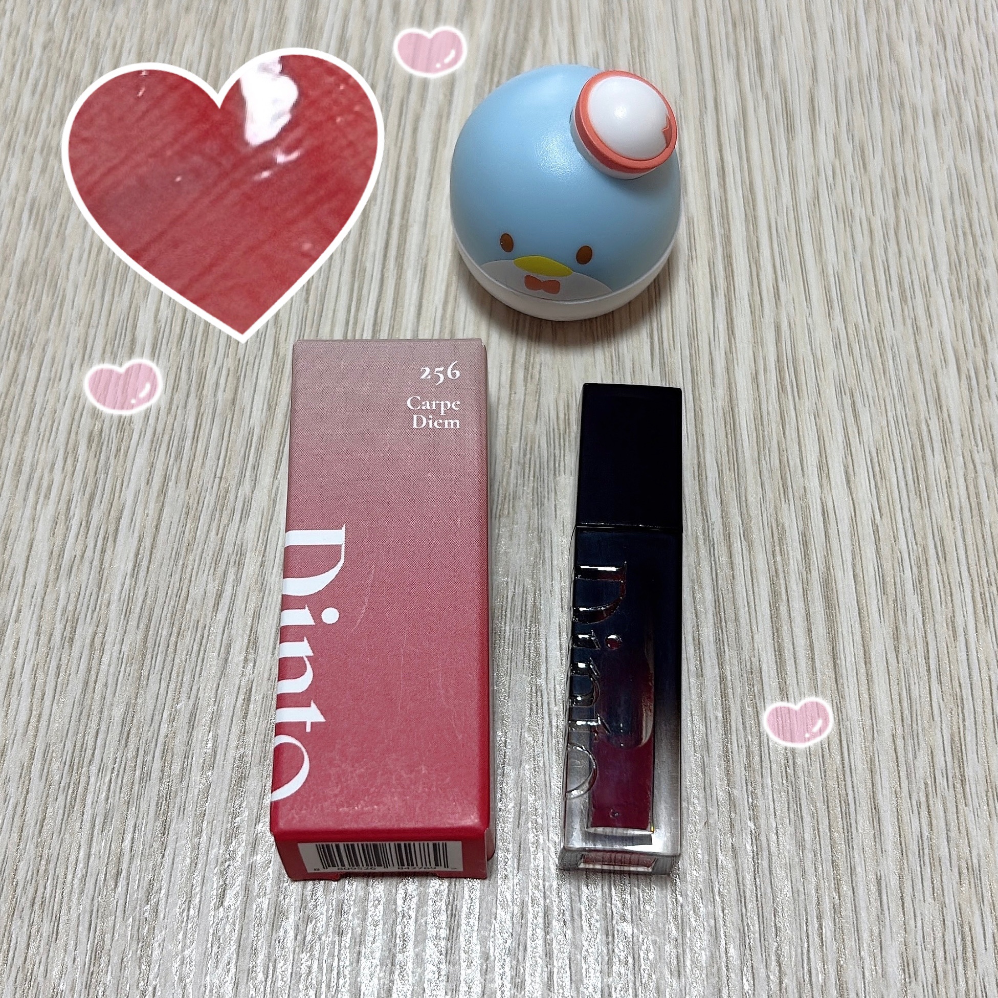 ブラーグローイミニリップティント/Dinto/リップティントを使ったクチコミ（1枚目）