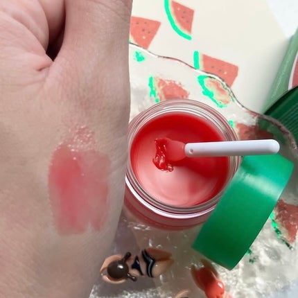 リップスリーピングマスク ウォーターメロン/LANEIGE/リップマスクを使ったクチコミ(4枚目)