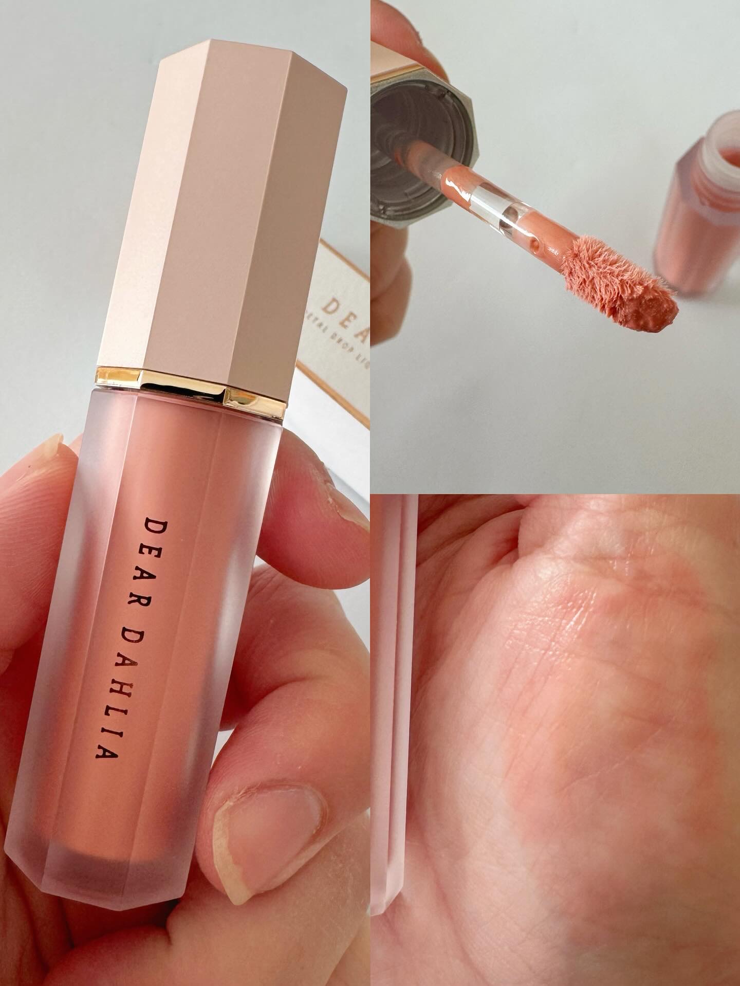 ペタルドロップリキッドブラッシャー/DEAR DAHLIA/リキッドチークを使ったクチコミ（3枚目）