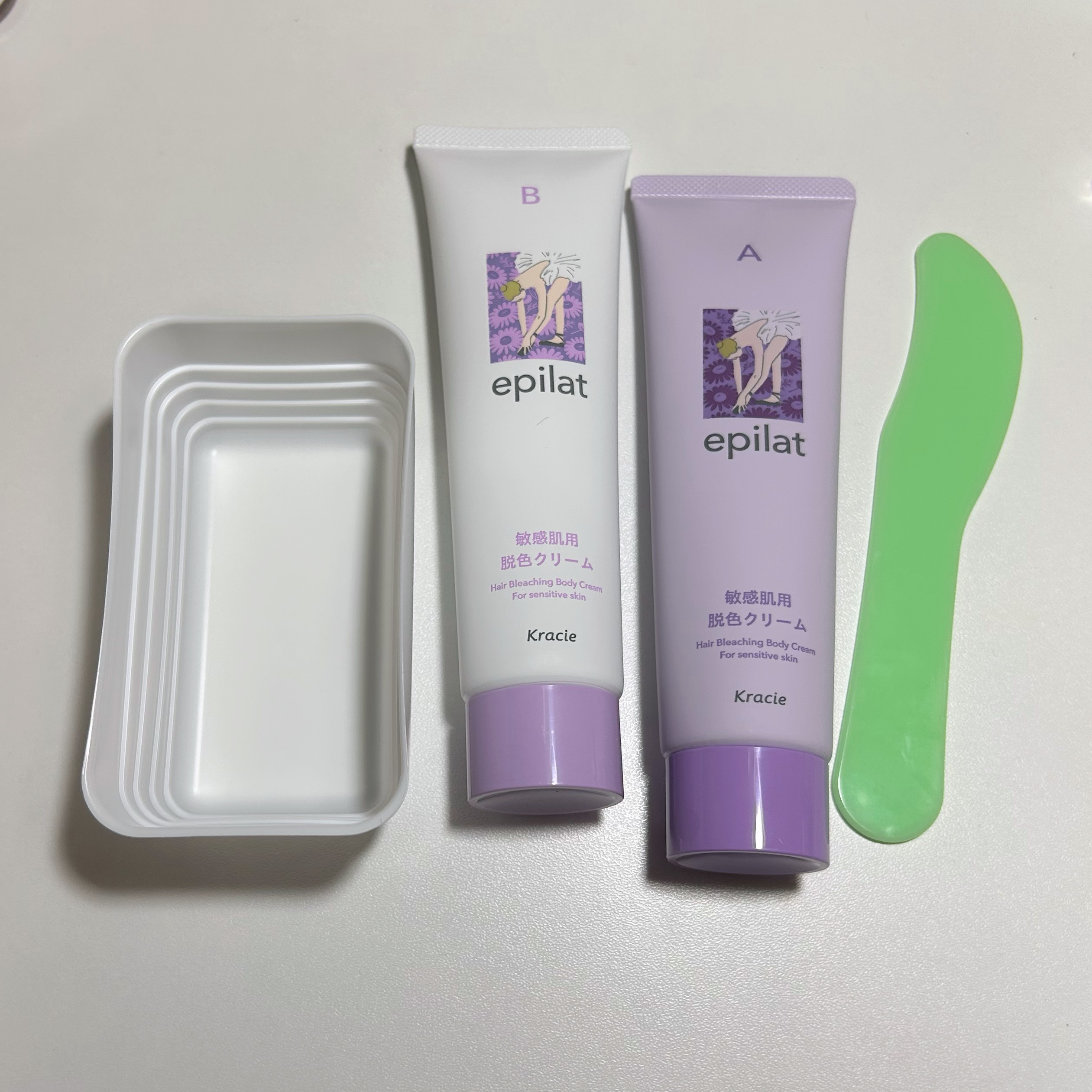 脱色クリーム 敏感肌用/エピラット/ムダ毛ケアを使ったクチコミ（2枚目）