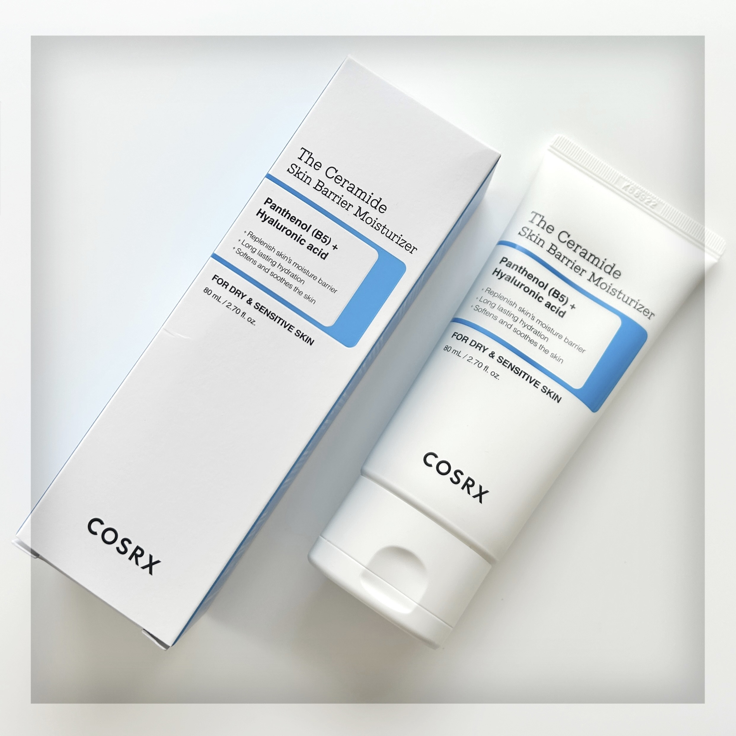 RXザ・セラミドスキンバリアモイスチャライザー/COSRX/フェイスクリームを使ったクチコミ（1枚目）