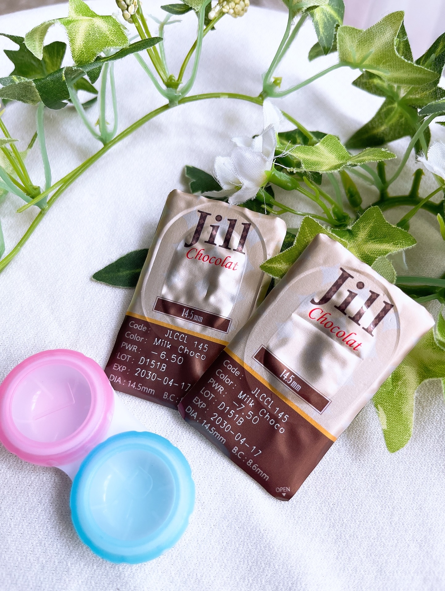 JILL Chocolat/グラムレンズ/カラーコンタクトレンズを使ったクチコミ（3枚目）