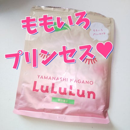 山梨・長野ルルルン(桃の香り)/ルルルン/シートマスク・パックを使ったクチコミ(1枚目)