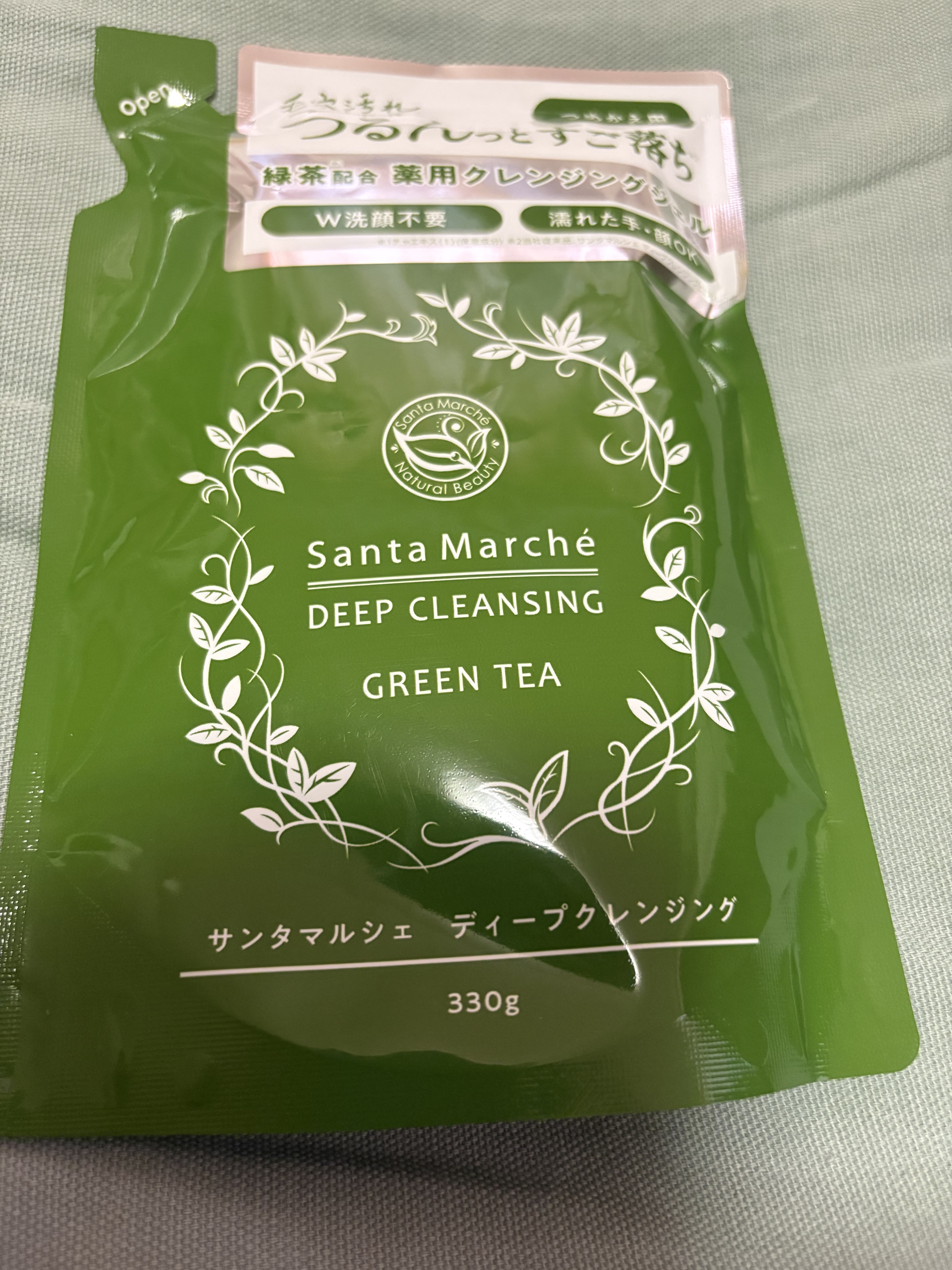 薬用ディープクレンジング 詰替 330g/サンタマルシェ/クレンジングジェルを使ったクチコミ（1枚目）