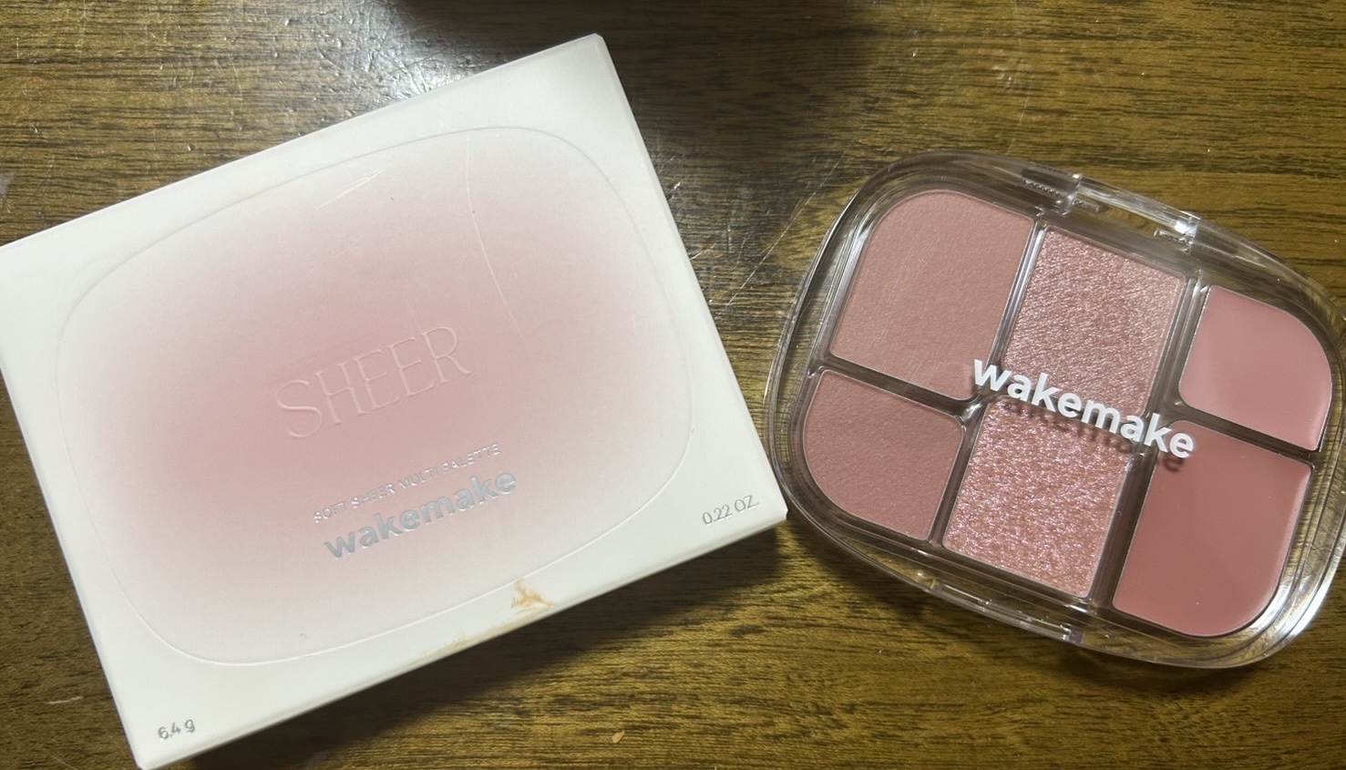 ソフトシアーマルチパレット/wakemake/アイシャドウパレットを使ったクチコミ（2枚目）