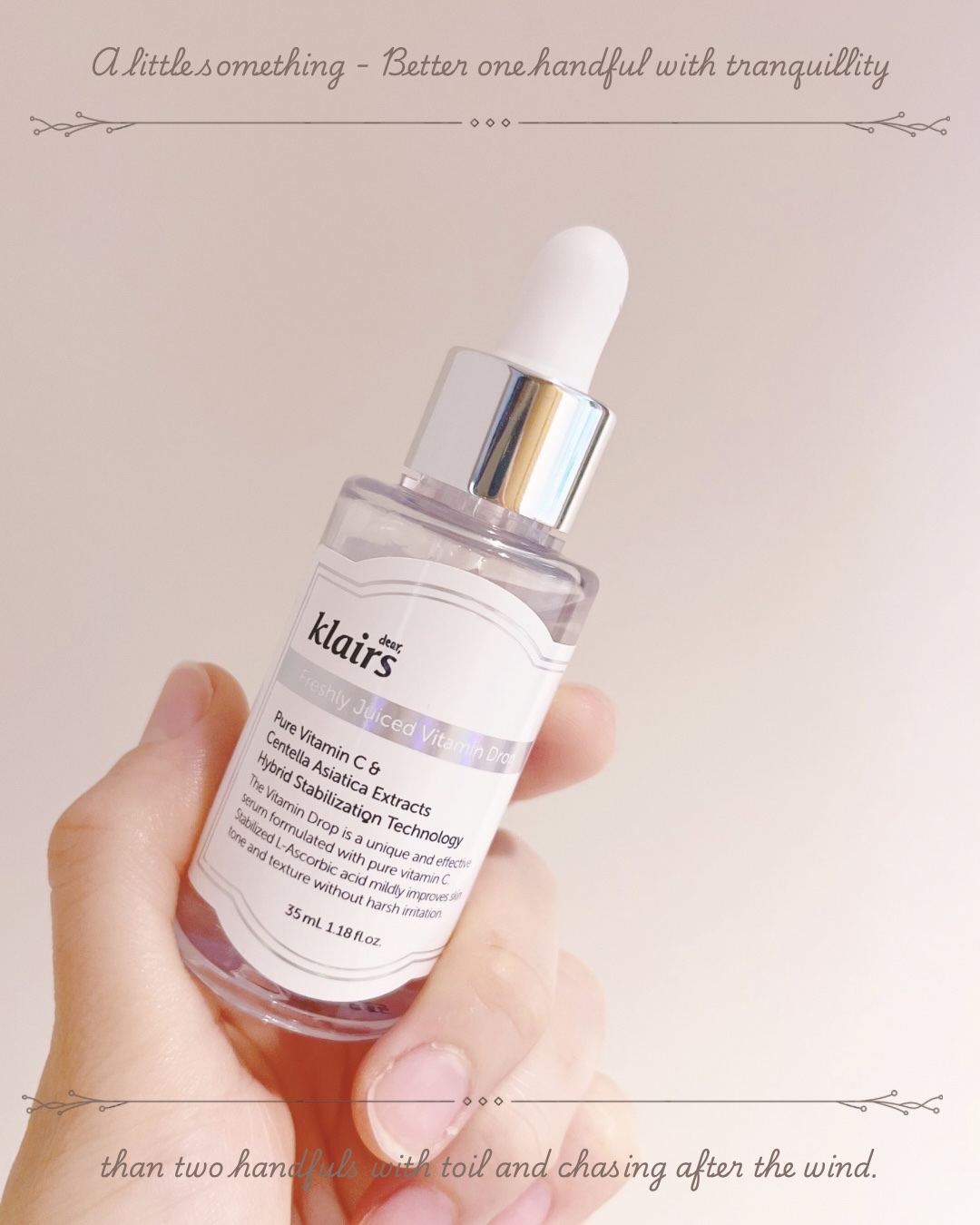 フレッシュリージュースドビタミンドロップ(35ml)/Klairs/美容液を使ったクチコミ（1枚目）