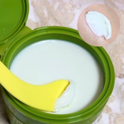 緑豆毛穴クレンジングミルクバーム/beplain/クレンジングバームを使ったクチコミ(4枚目)