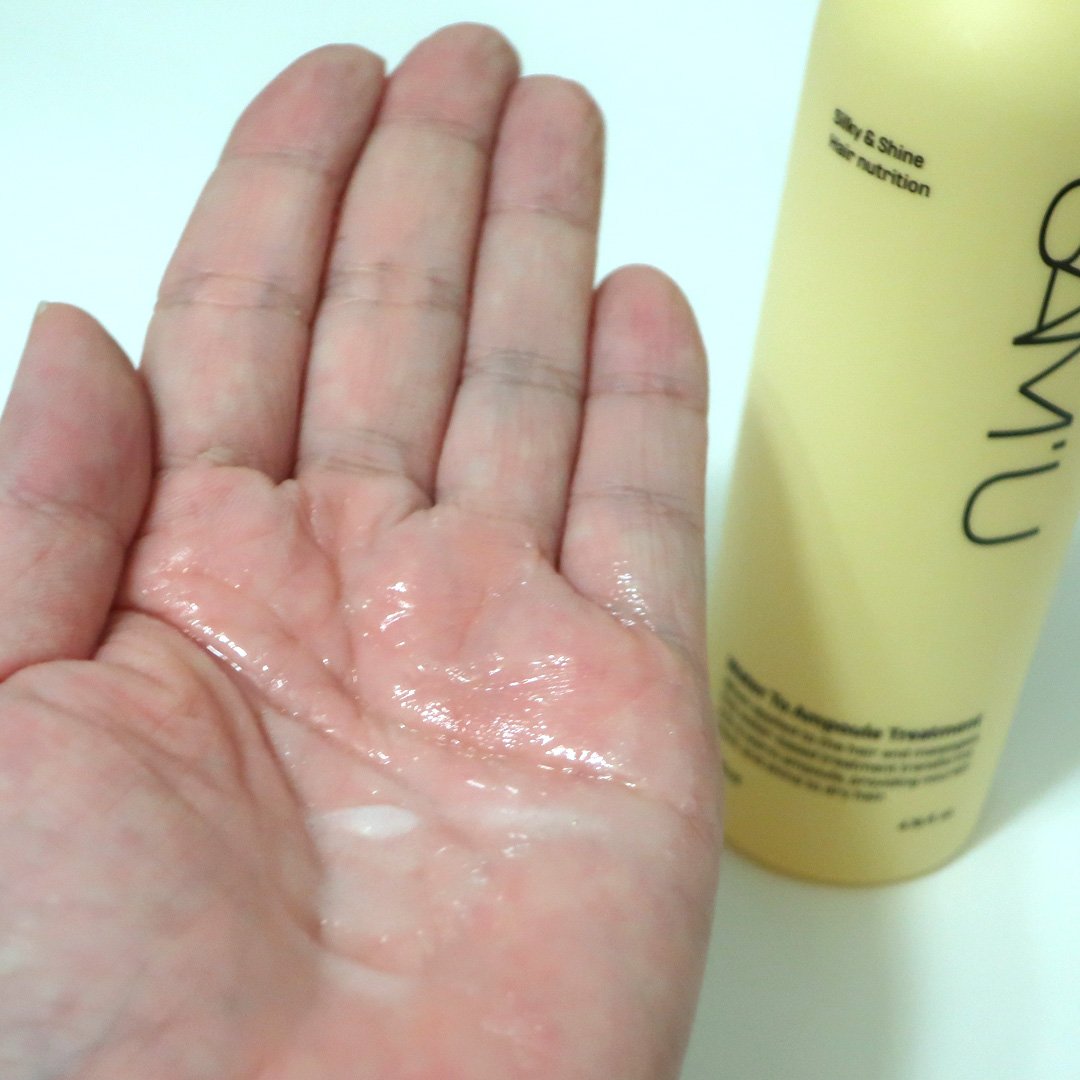 ウォータートゥーアンプルトリートメント/SAM'U/アウトバストリートメントを使ったクチコミ（3枚目）