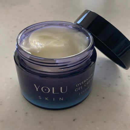 ヨル スキン オーバーナイトジェルクリーム クリア/YOLU/フェイスクリームを使ったクチコミ(1枚目)