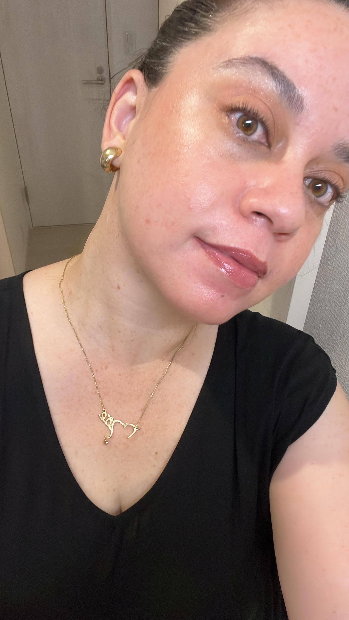 ミューティドグロー リクイドチークス 01 キャメルタン/RMK/リキッドチークを使ったクチコミ（2枚目）