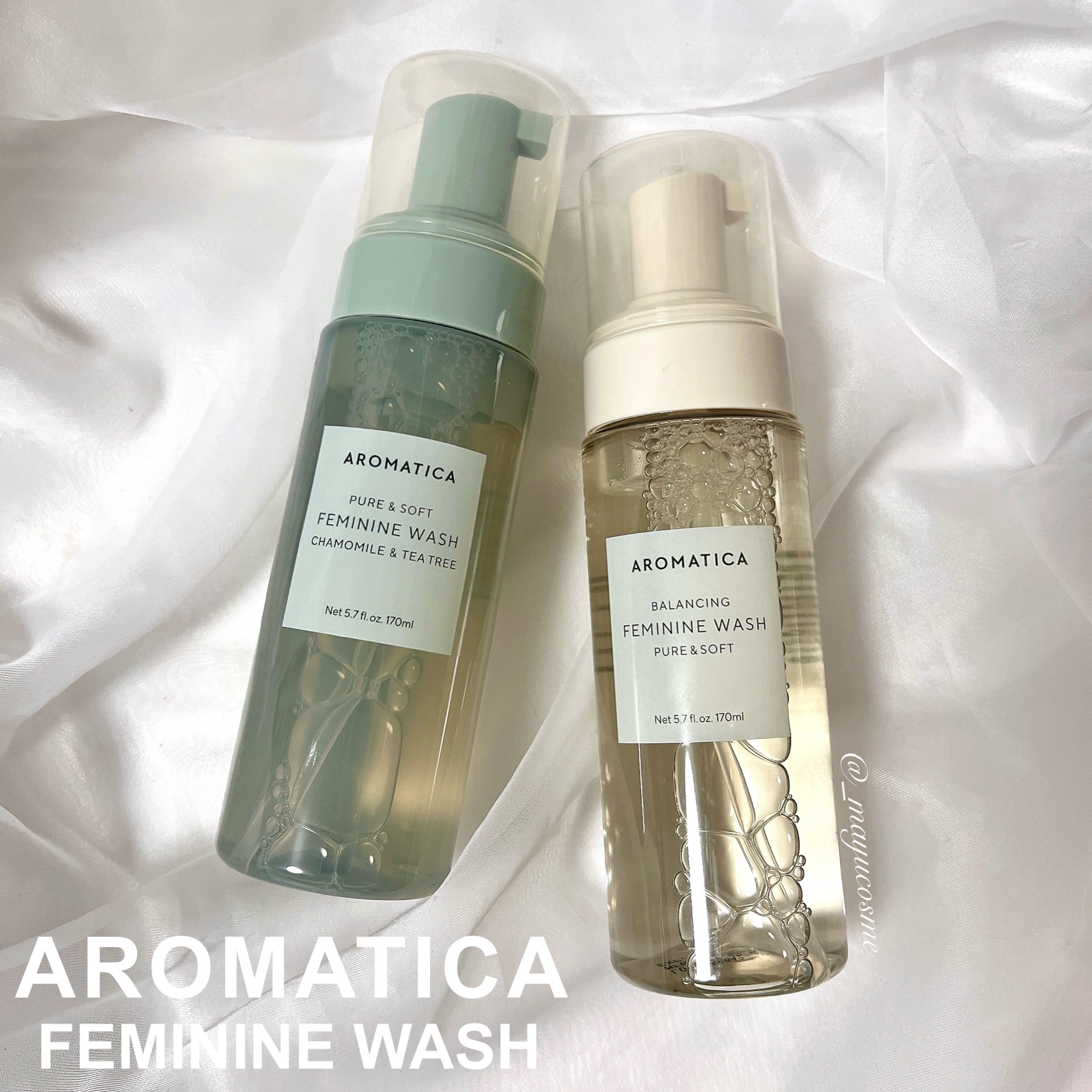 ピュア＆ソフトフェミニンウォッシュ /AROMATICA/デリケートゾーンケアを使ったクチコミ（1枚目）