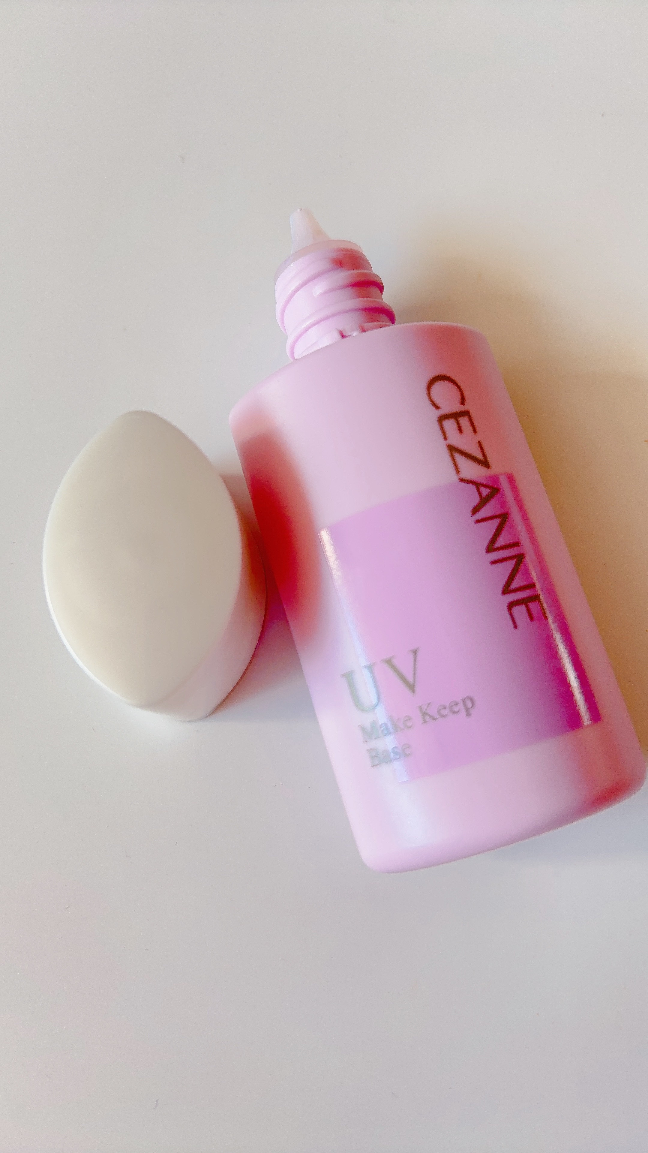 皮脂テカリ防止下地/CEZANNE/化粧下地を使ったクチコミ（2枚目）