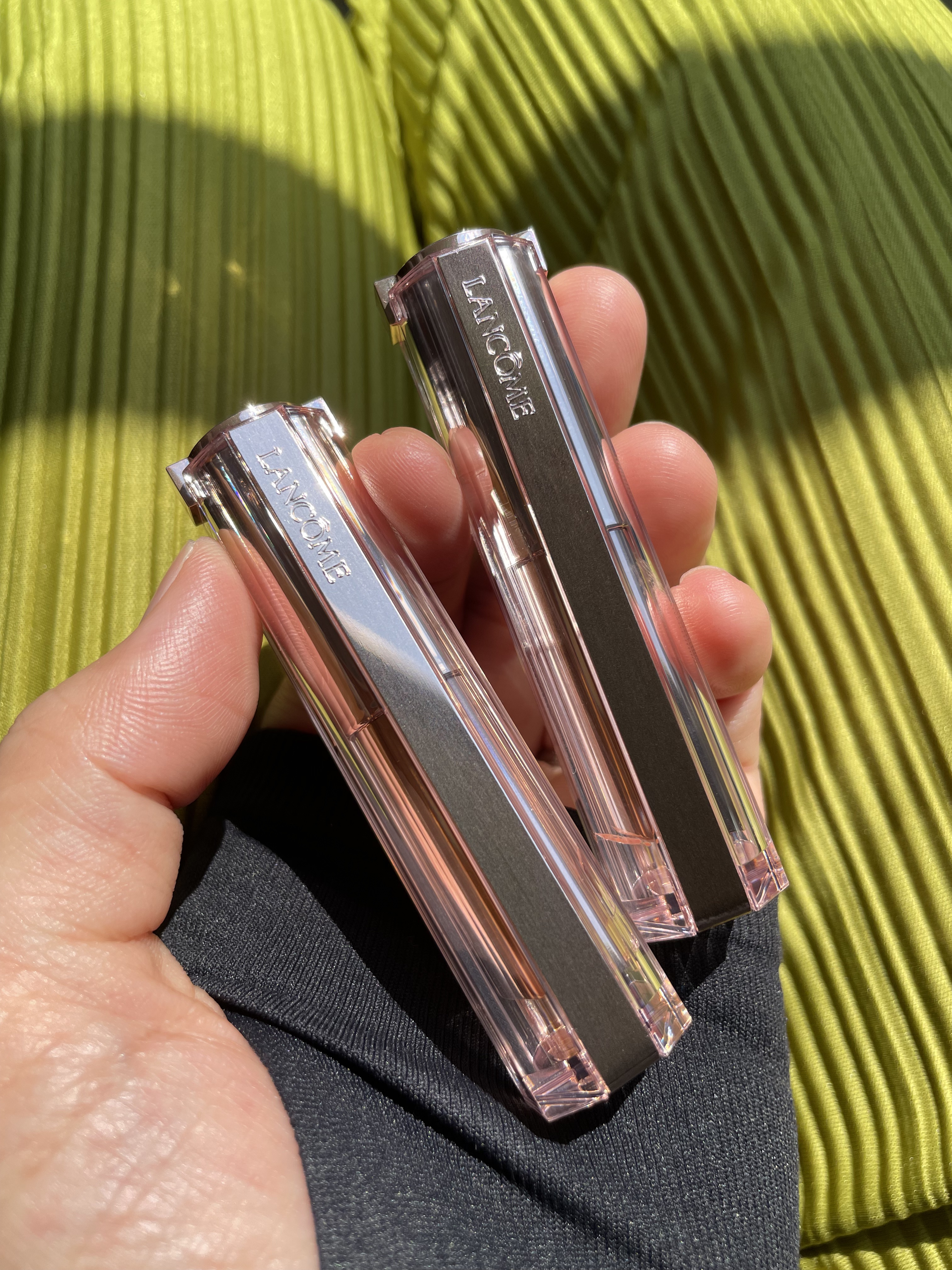 イドル リップ バターグロウ 26 DON'T BE CHAI/LANCOME/口紅を使ったクチコミ（3枚目）