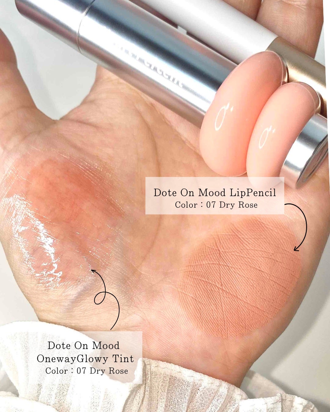 ドットオンムードリップペンシル/Heart Percent/リップライナーを使ったクチコミ(2枚目)