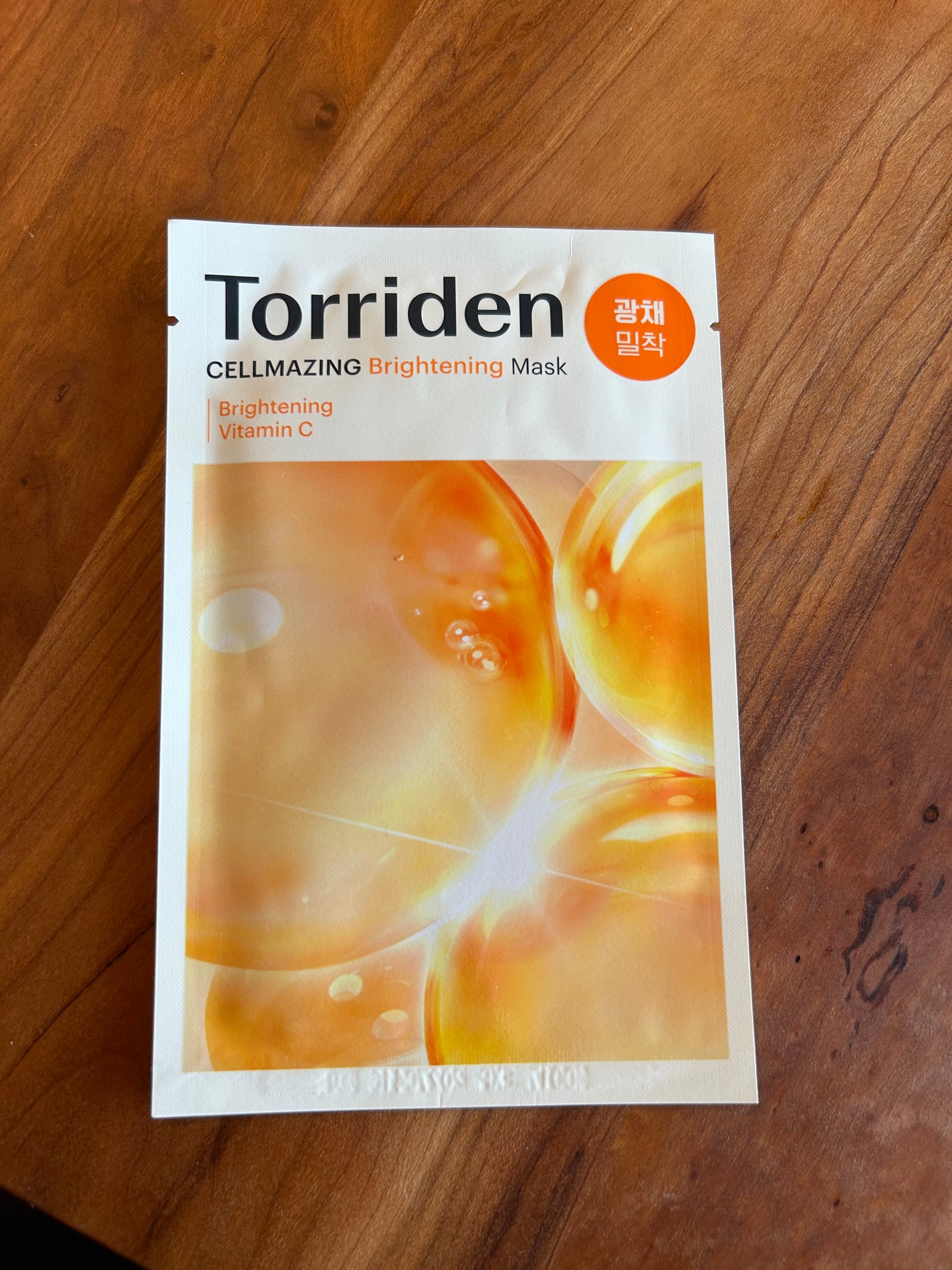 セルメイジング ビタC ブライトニングマスク/Torriden/シートマスク・パックを使ったクチコミ(1枚目)
