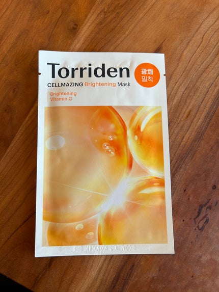 セルメイジング ビタC ブライトニングマスク/Torriden/シートマスク・パックを使ったクチコミ(1枚目)