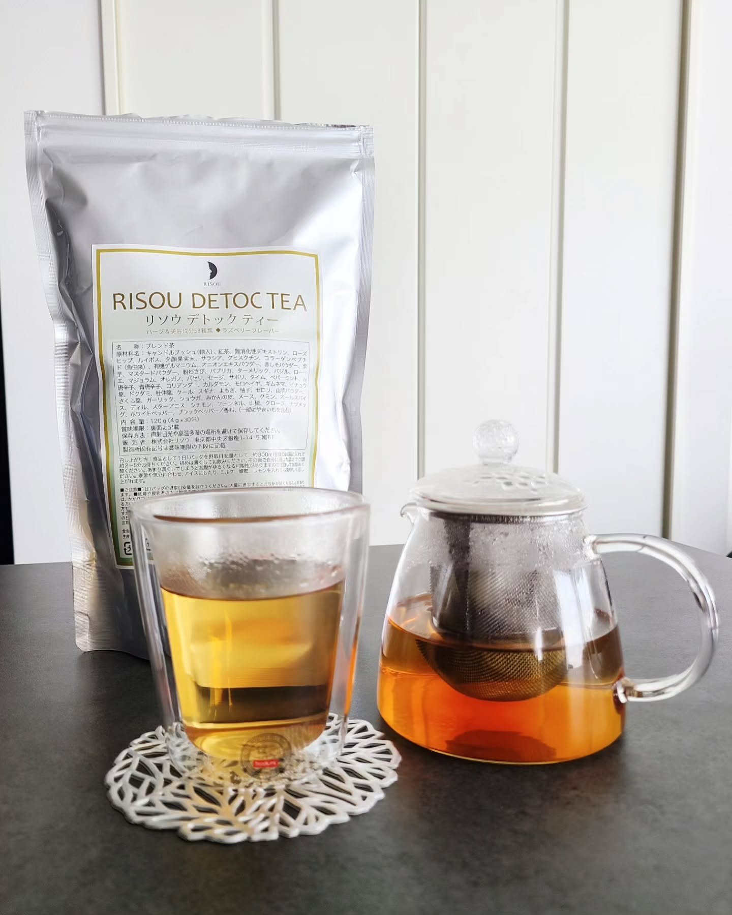 リソウデトックティー/リソウコーポレーション/ドリンクを使ったクチコミ（3枚目）